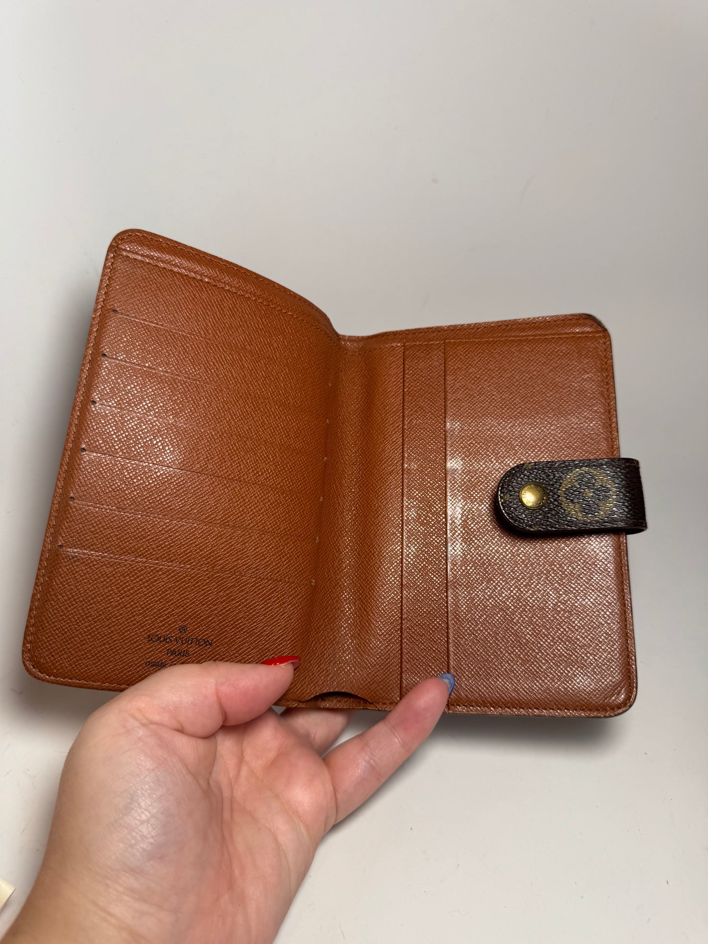 Louis Vuitton Monogram Porte Papier Passport Wallet/Passport Holder February 1999