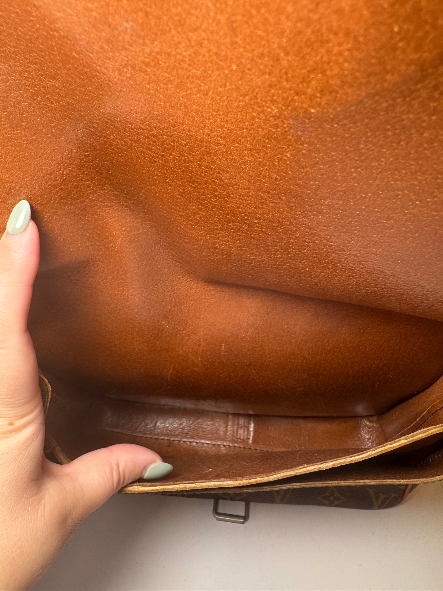 Louis Vuitton Cartouchière GM Monogram Crossbody/Shoulder Bag- Pre Date Code