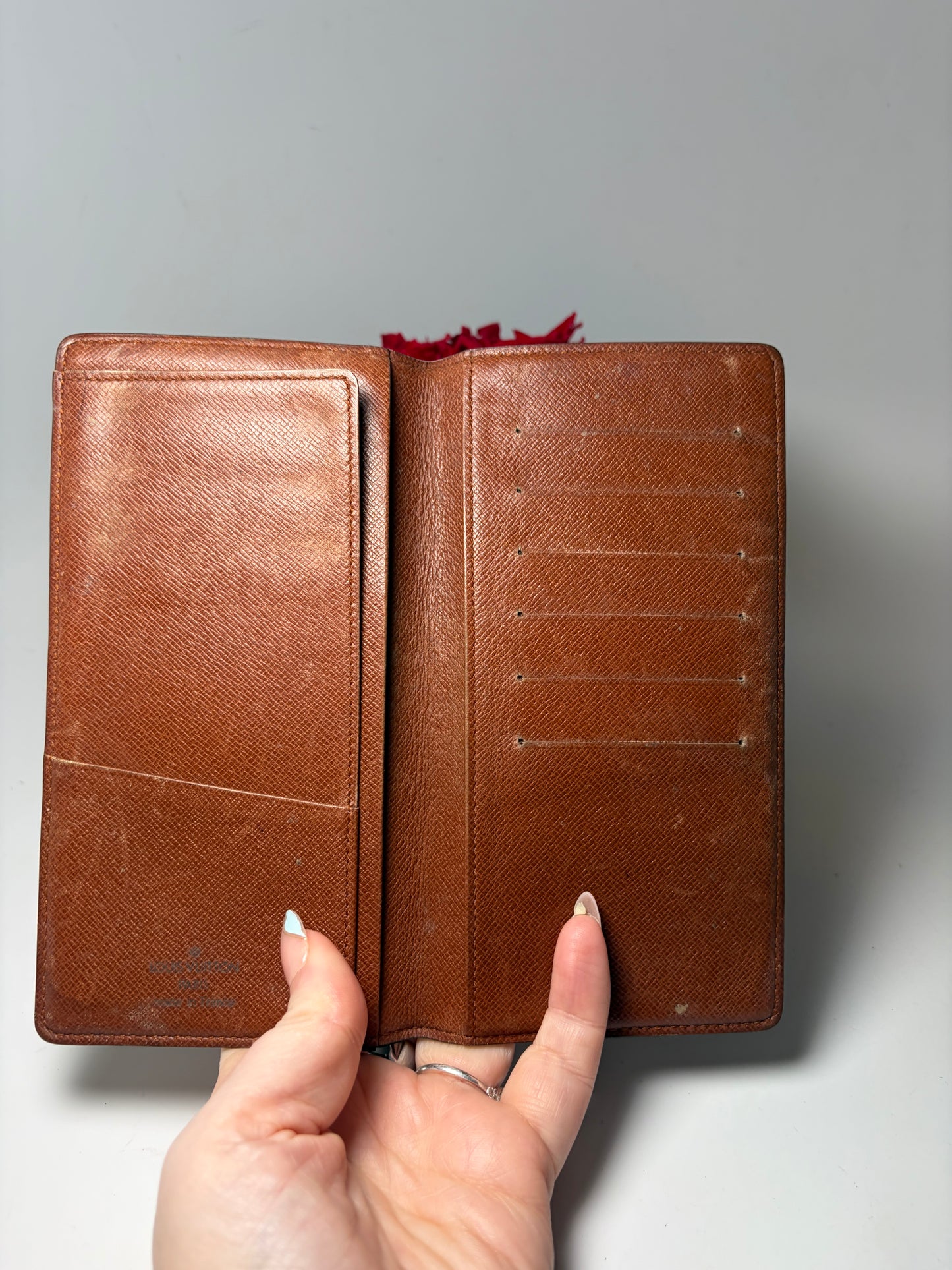 Louis Vuitton Monogram Porte Valeurs Organizer Wallet/Passport Holder