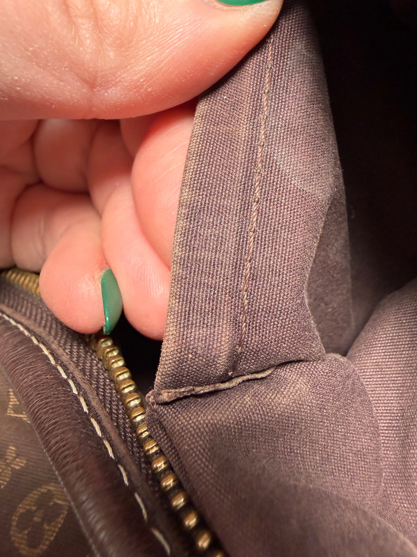 Louis Vuitton Elegie Idylle Monogram Satchel/Crossbody