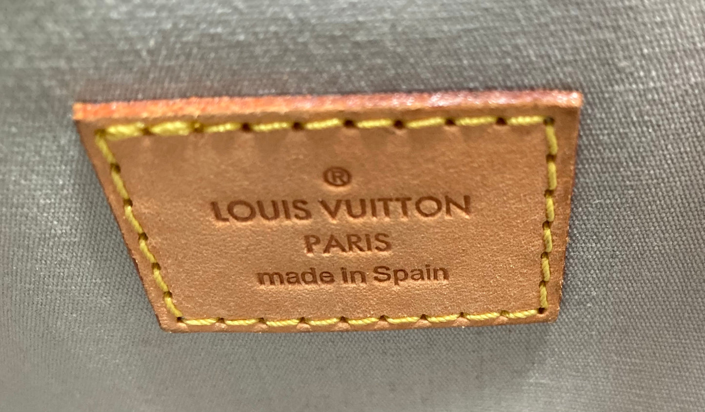 Louis Vuitton Roxbury Drive Cobalt Blue Vernis Leather w/Shoulder Strap