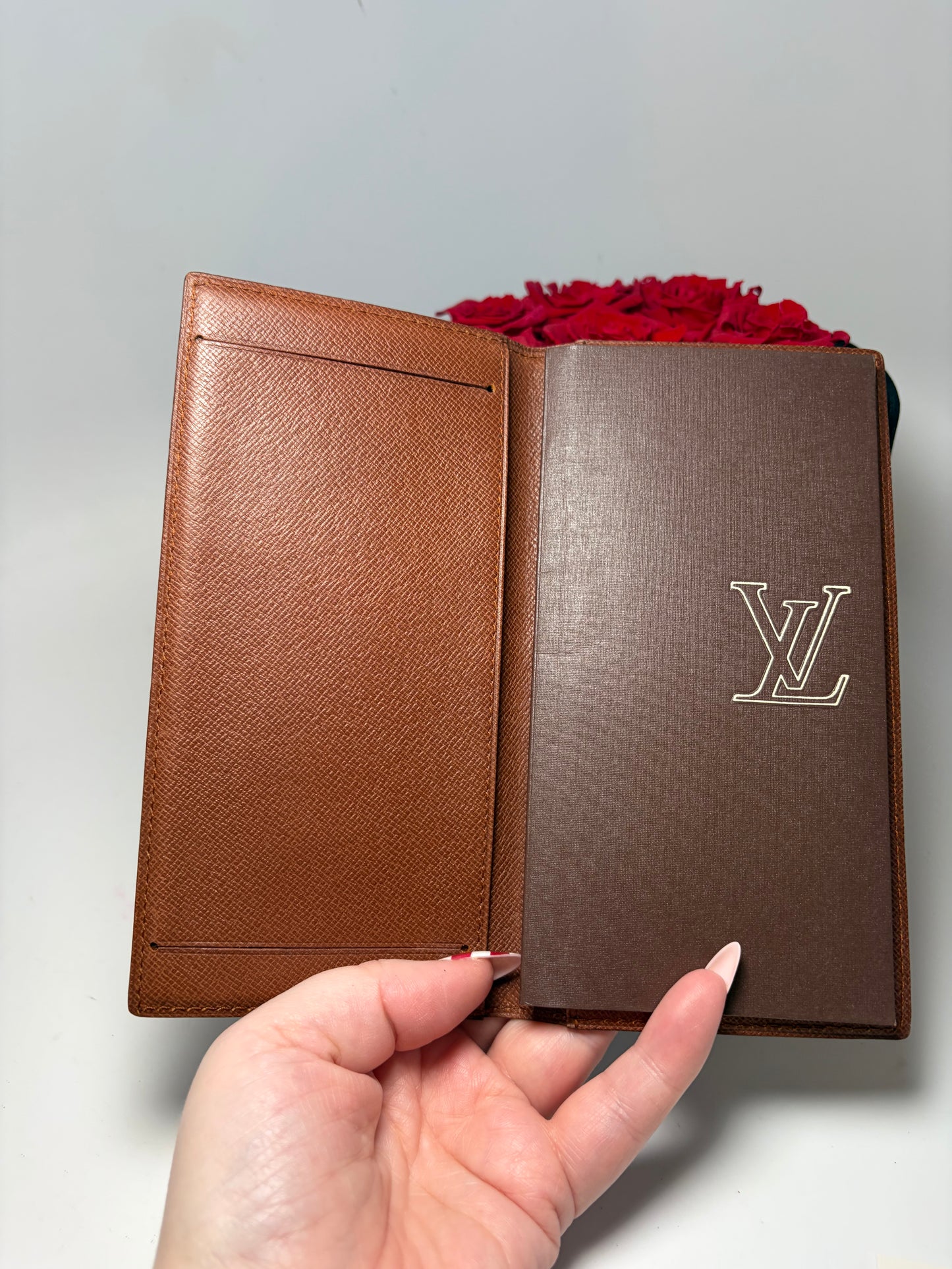 Louis Vuitton Monogram Checkbook Cover