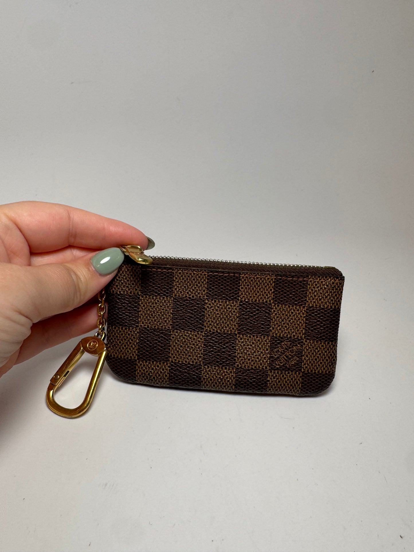 Louis Vuitton Key Cles/Key Pouch Damier Ebene