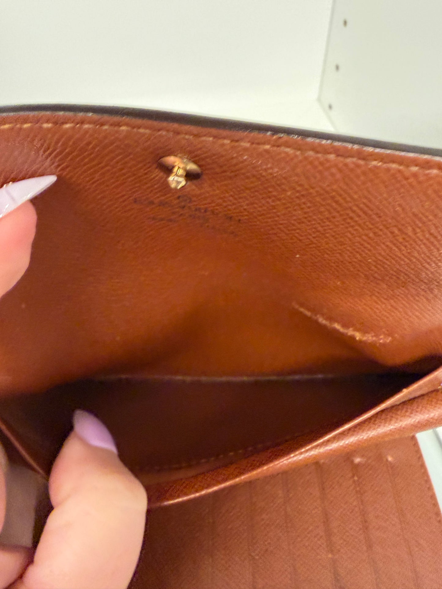 Louis Vuitton Etui papier passport monogram wallet