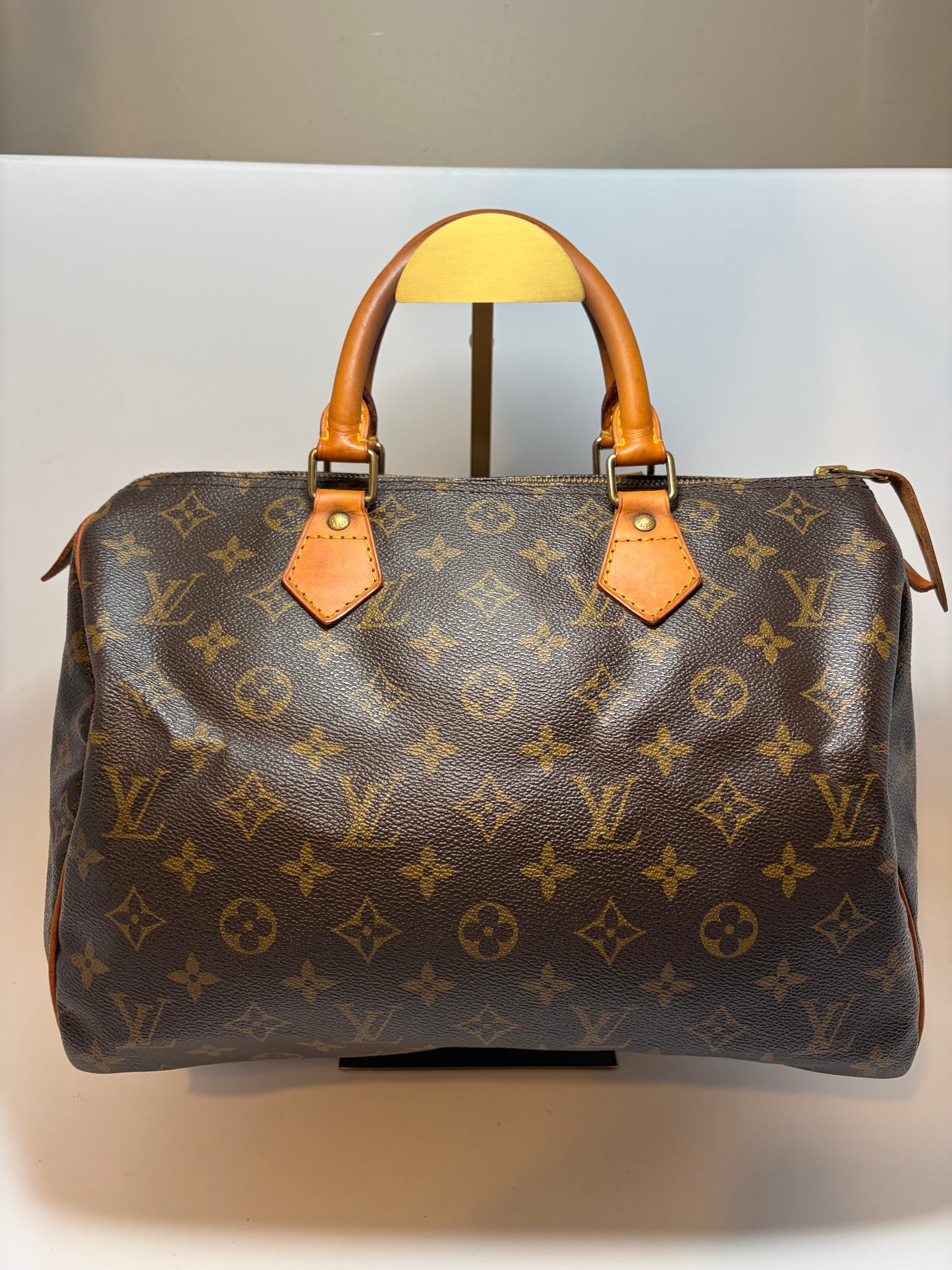 Louis Vuitton Speedy 30 Monogram, Made in France June 1993 w/Certificate of Authenticity