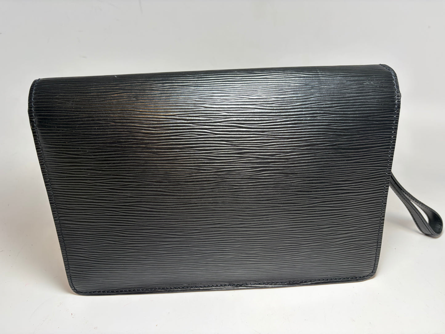 Louis Vuitton Pochette Sellier Draggone Clutch/Wristlet Black Epi Leather