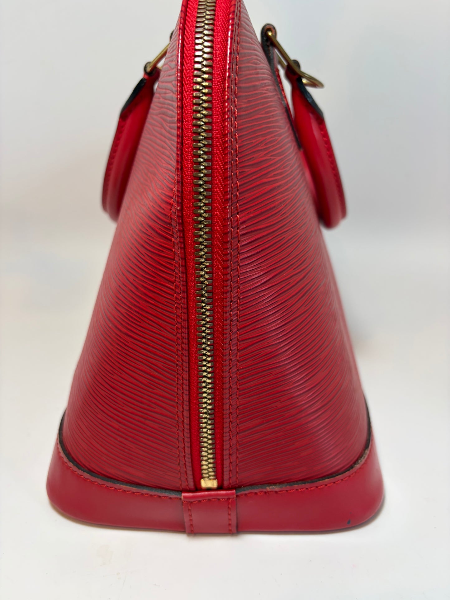 Louis Vuitton Alma PM Castillan Red Epi Leather