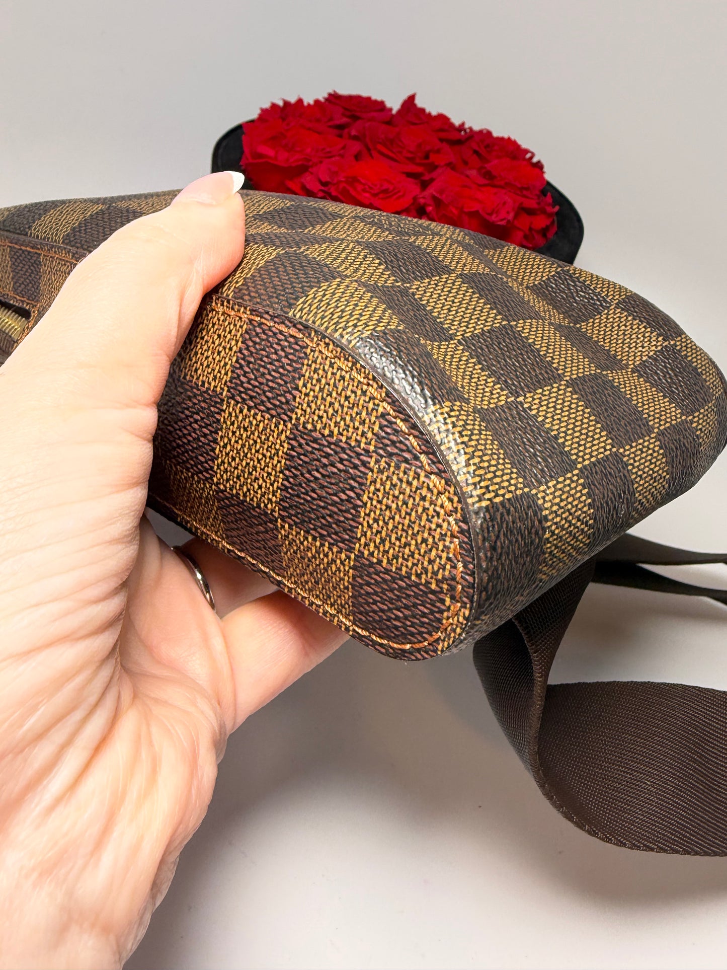 Louis Vuitton Damier Ebene Geronimo Belt Bag