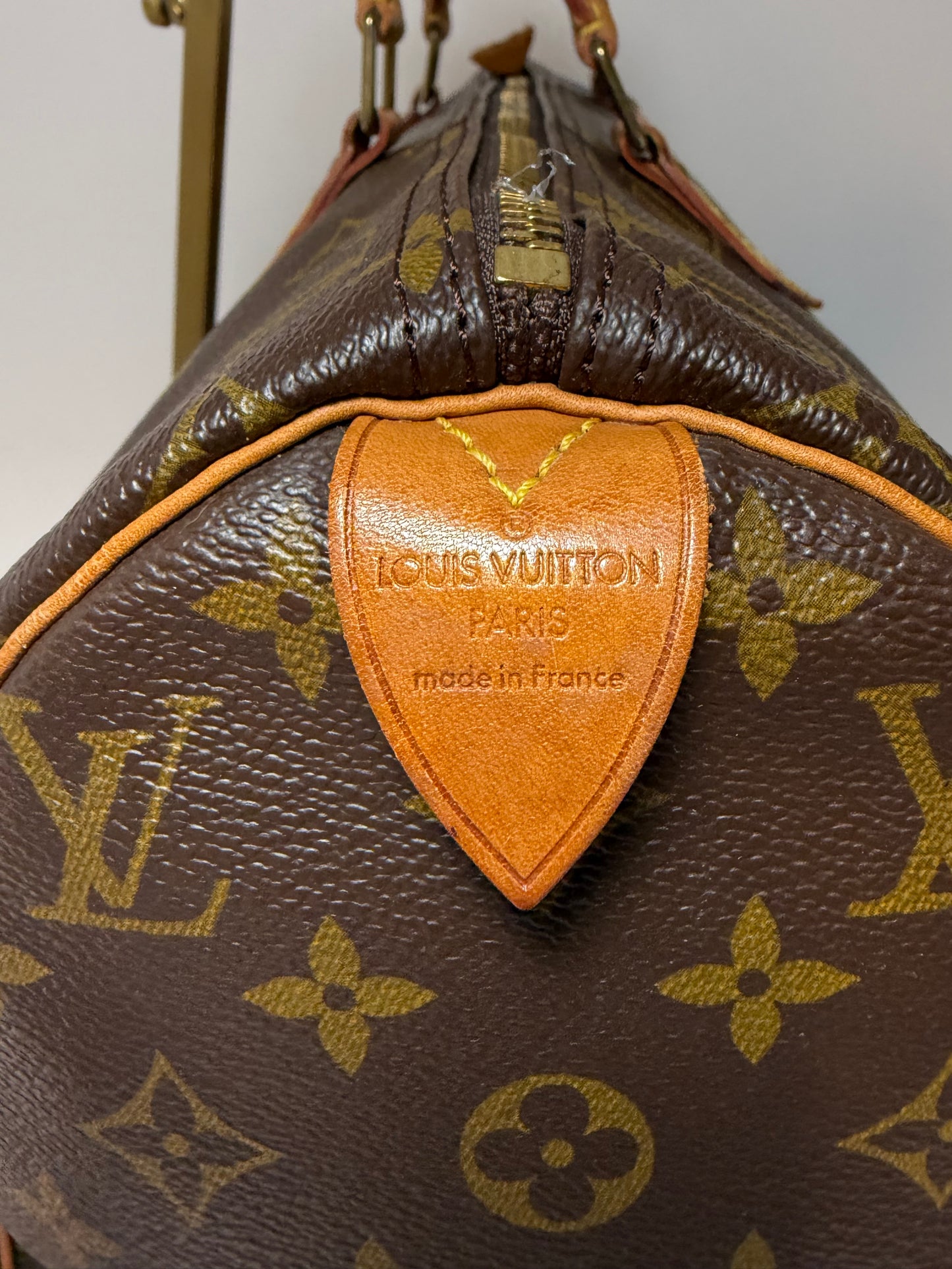 Louis Vuitton Speedy 40 Monogram, Made in France June 1994