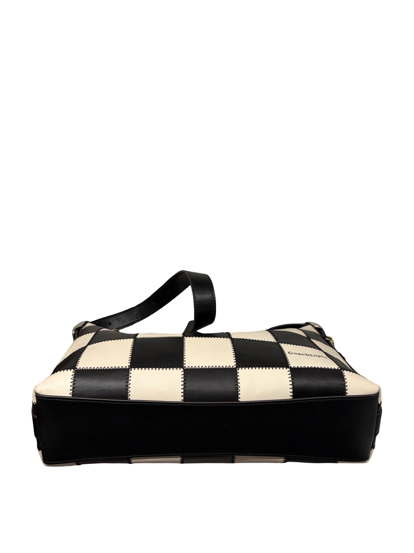 Coachtopia Alter Ergo Black & Cream Checkered (Larger size) Shoulder & Crossbody