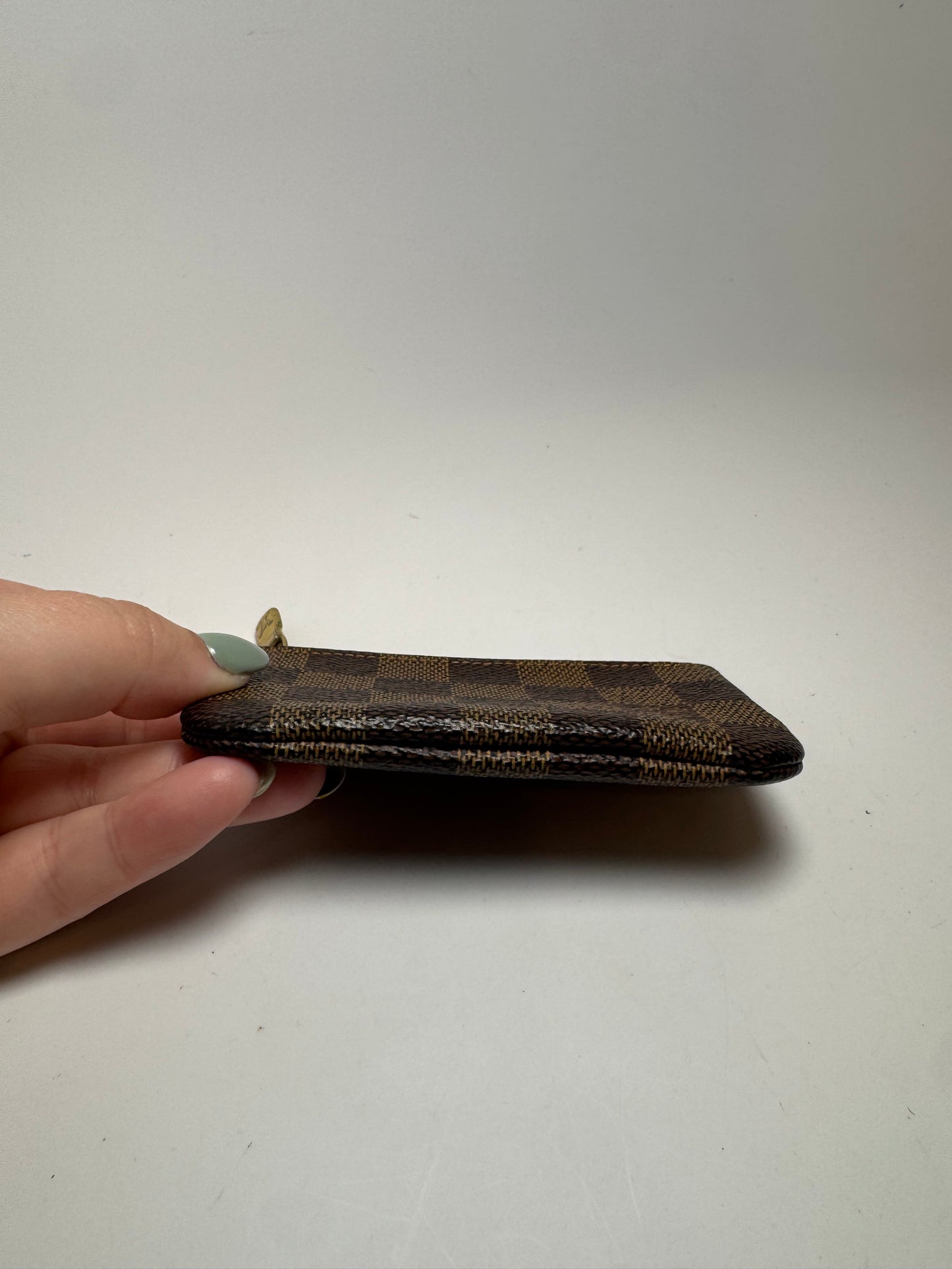 Louis Vuitton Key Cles/Key Pouch Damier Ebene