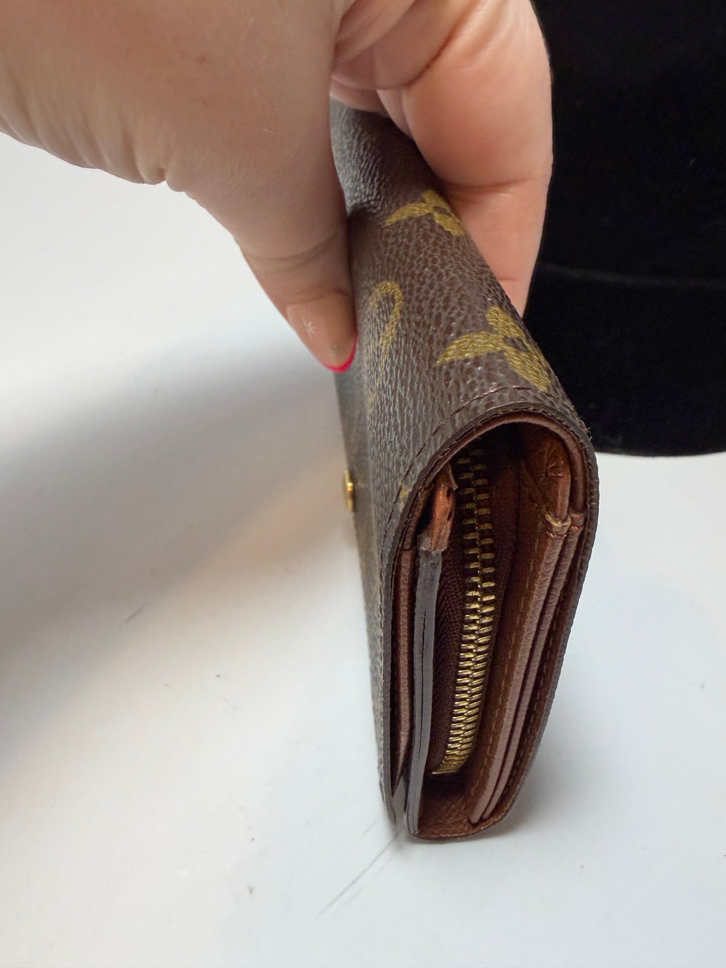 Louis Vuitton Porte Monnaie Tressor Monogram Wallet