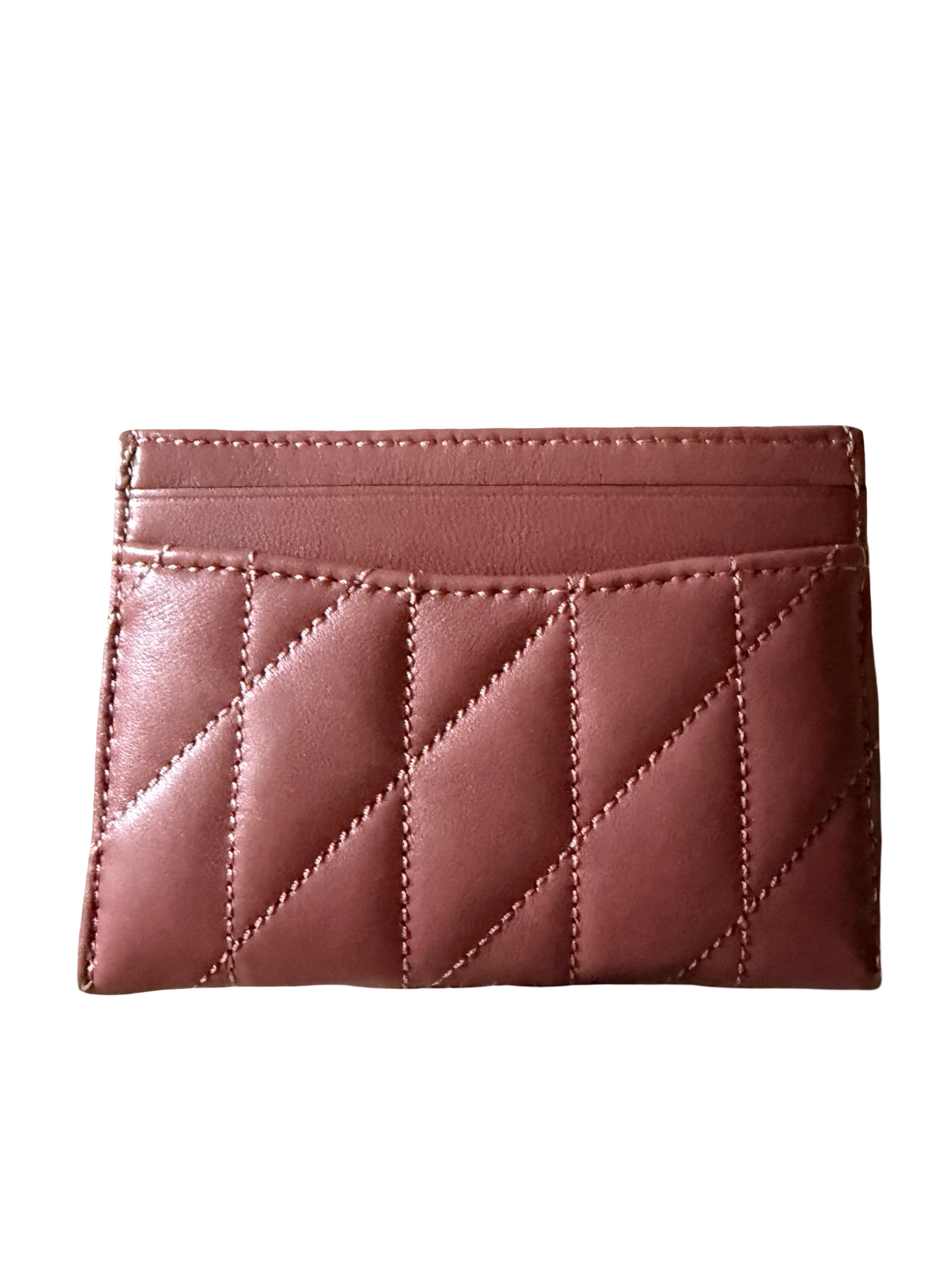 Coach Canyon/Clay Pillow Quilted Card Case