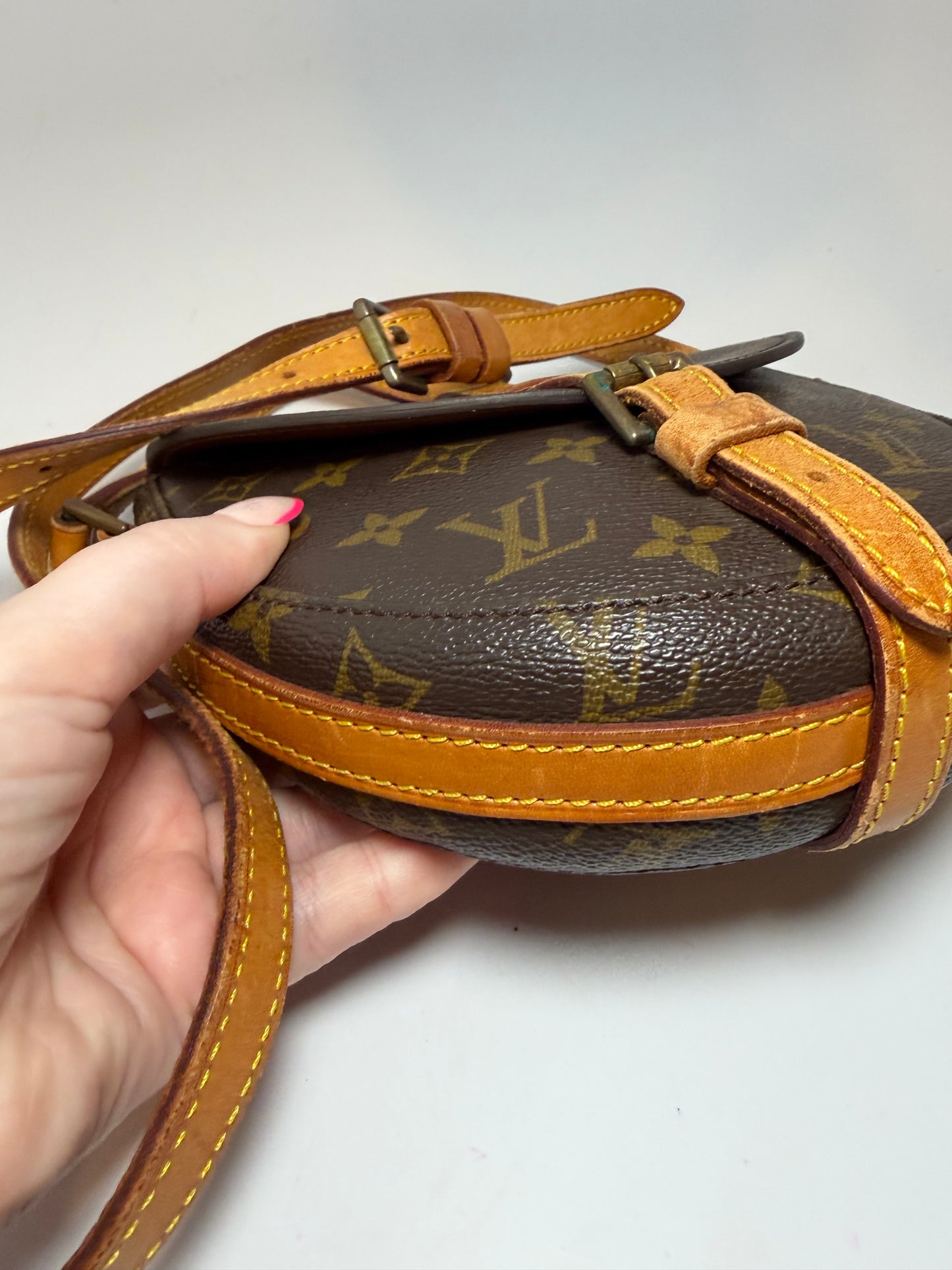 Louis Vuitton Chantilly PM Monogram Crossbody, Made in France