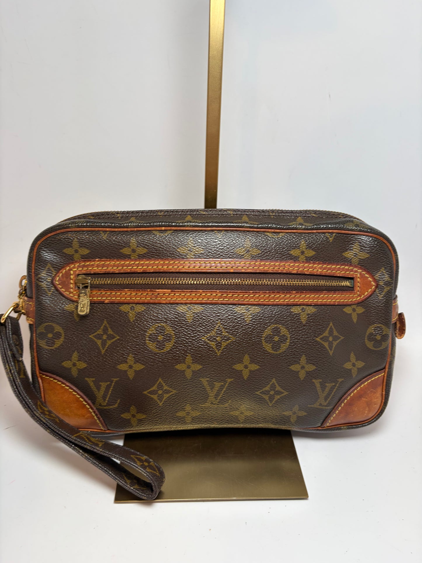 Louis Vuitton Marley Draggone Clutch/Wristlet Monogram