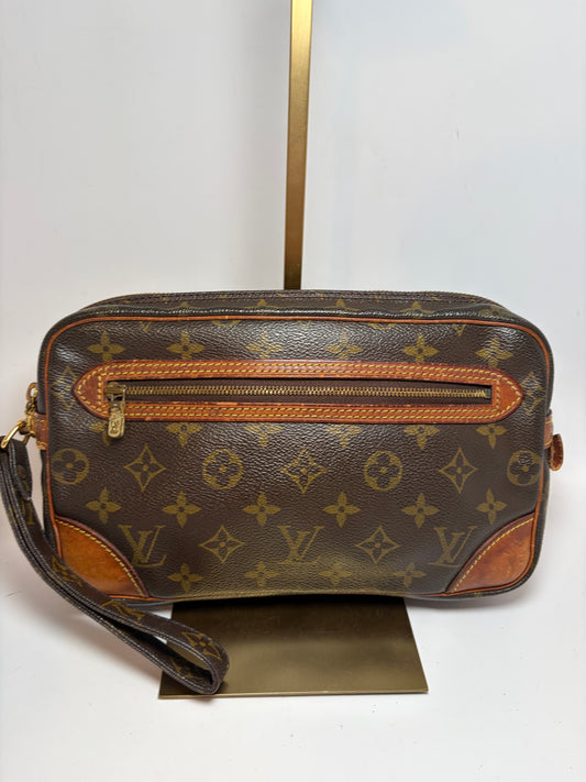 Louis Vuitton Marley Draggone Clutch/Wristlet Monogram
