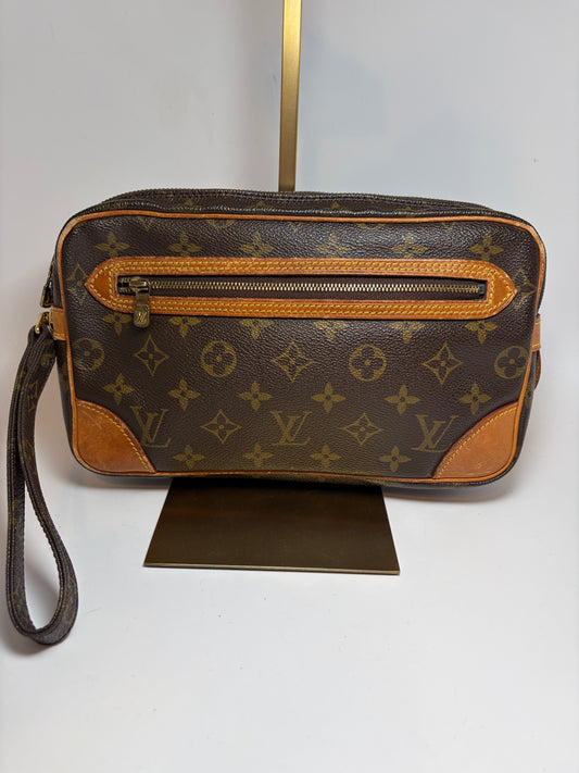Louis Vuitton Monogram Marley Draggone Clutch/Wristlet
