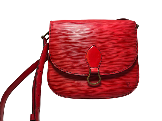 Louis Vuitton Saint Cloud GM Red Epi Leather Crossbody