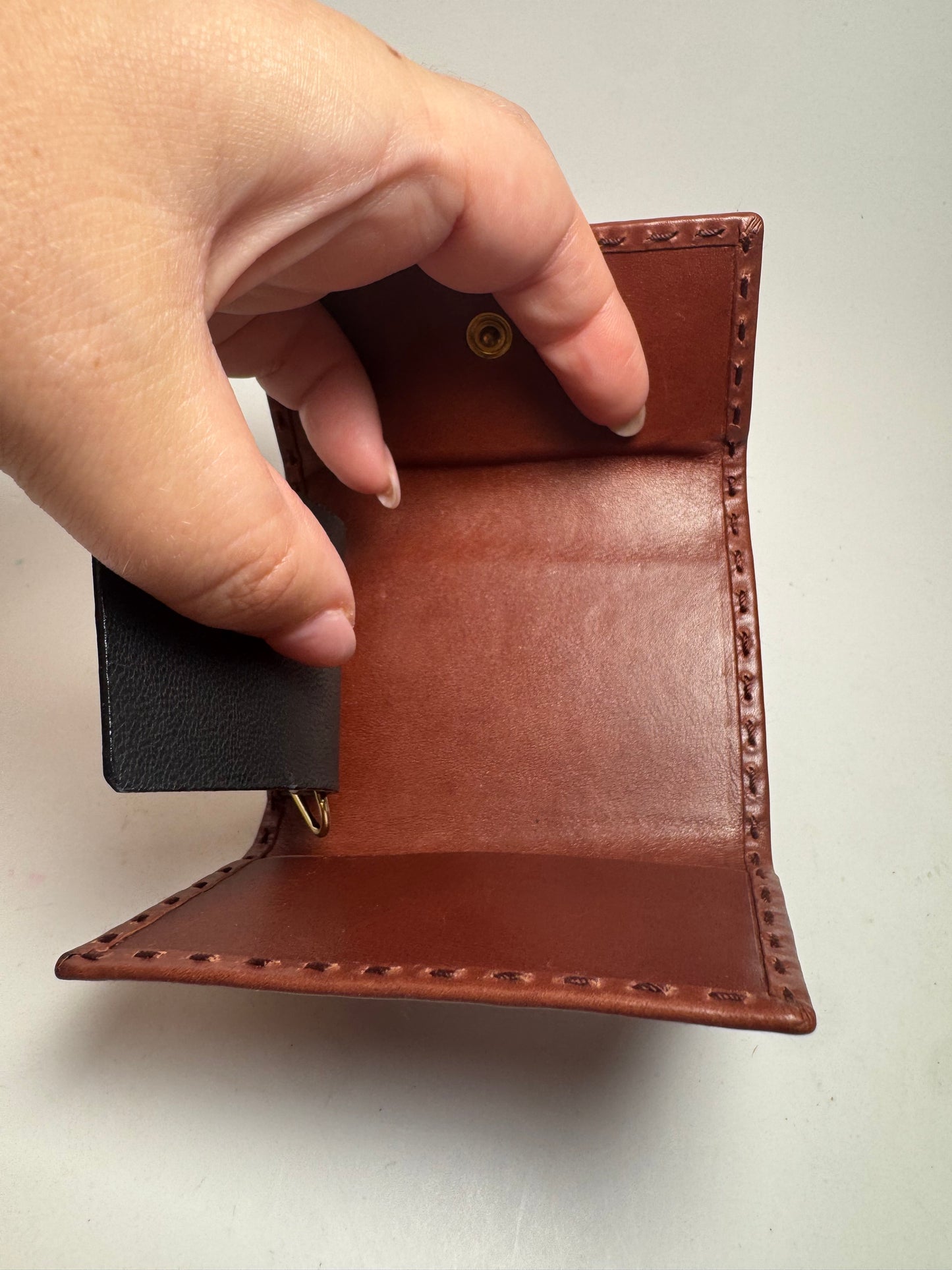Gucci Brown Leather Western 6 Key Case/Key Holder