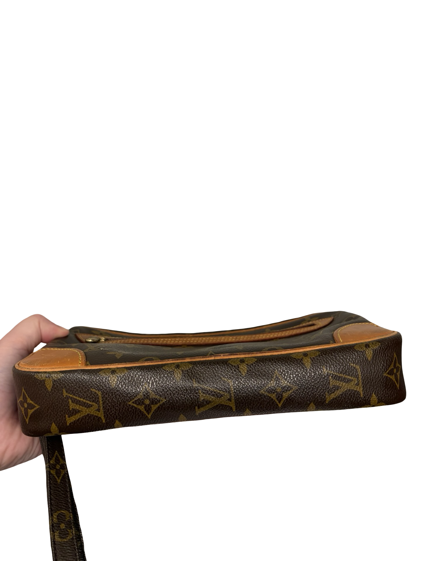 Louis Vuitton Marley Draggone Clutch Monogram Wristlet