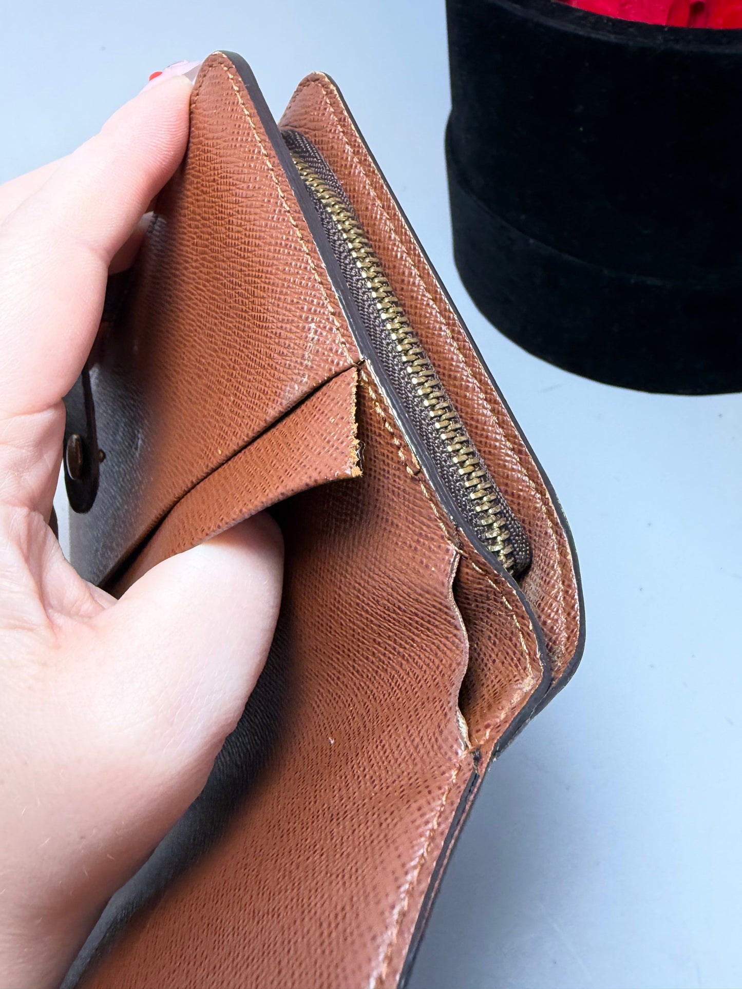 Louis Vuitton Porte Papier Passport Wallet Monogram