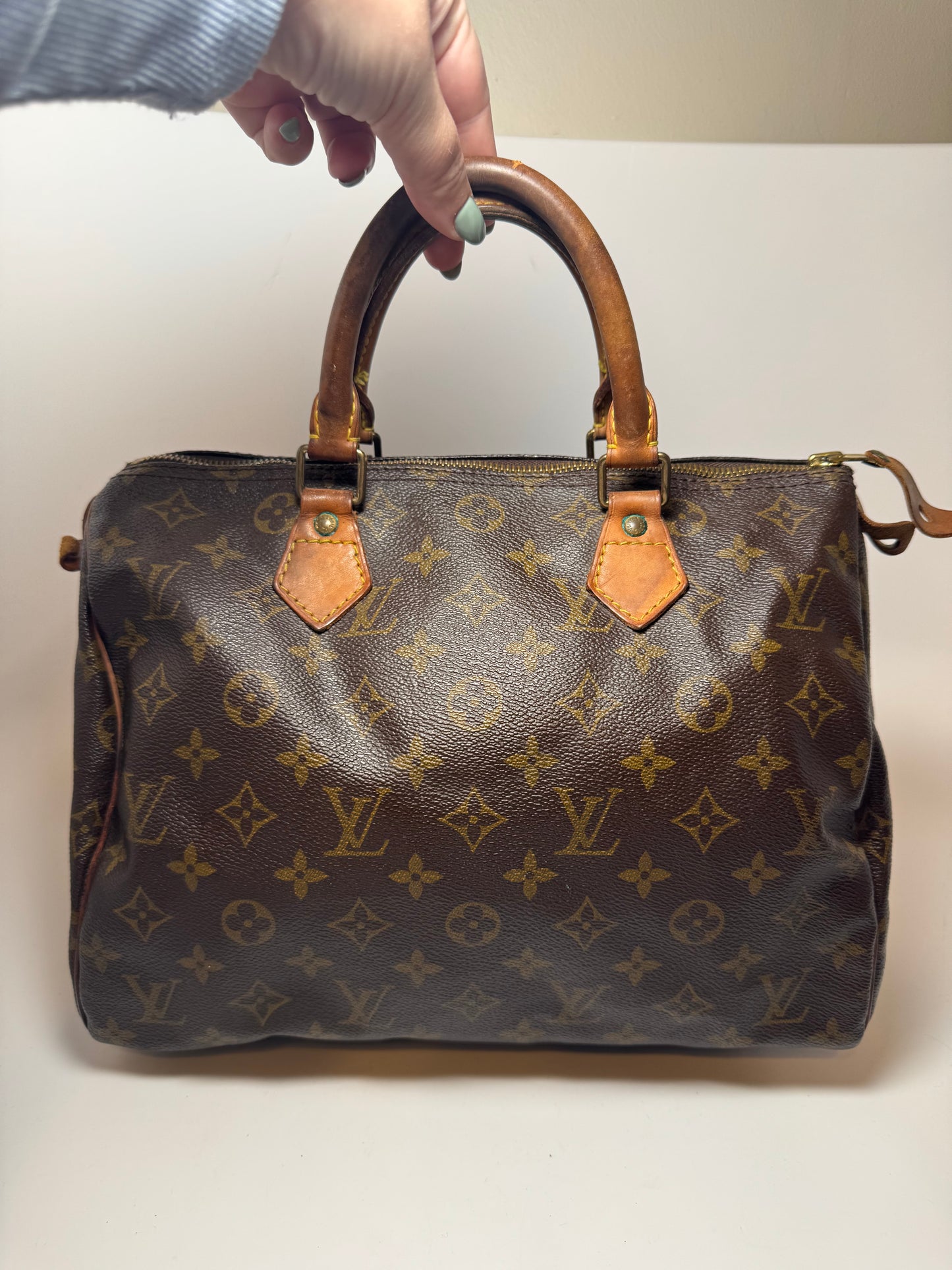 Louis Vuitton Speedy 30 Monogram-July 1993 in France