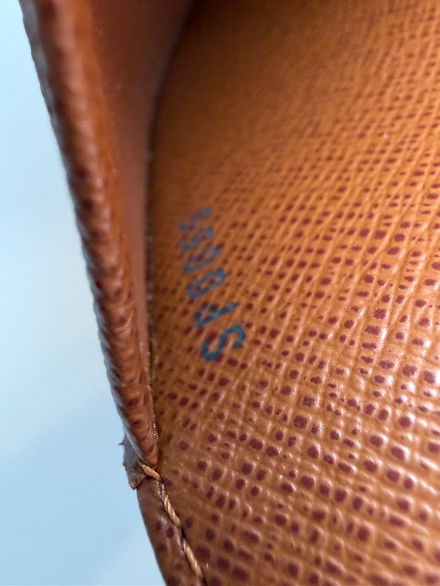 Louis Vuitton Porte Papier Passport Wallet Monogram