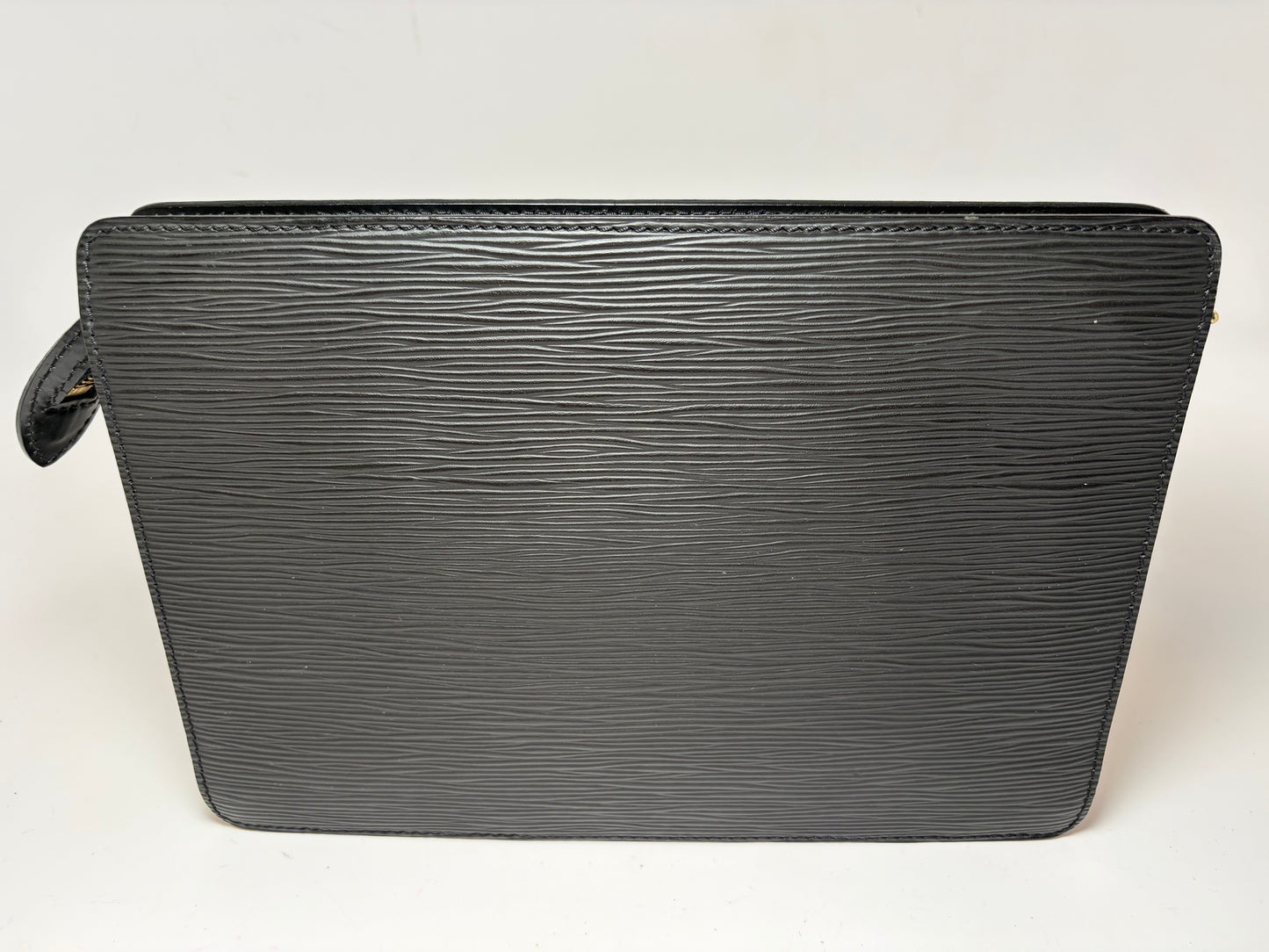 Louis Vuitton Pochette Homme Clutch Black Epi Leather