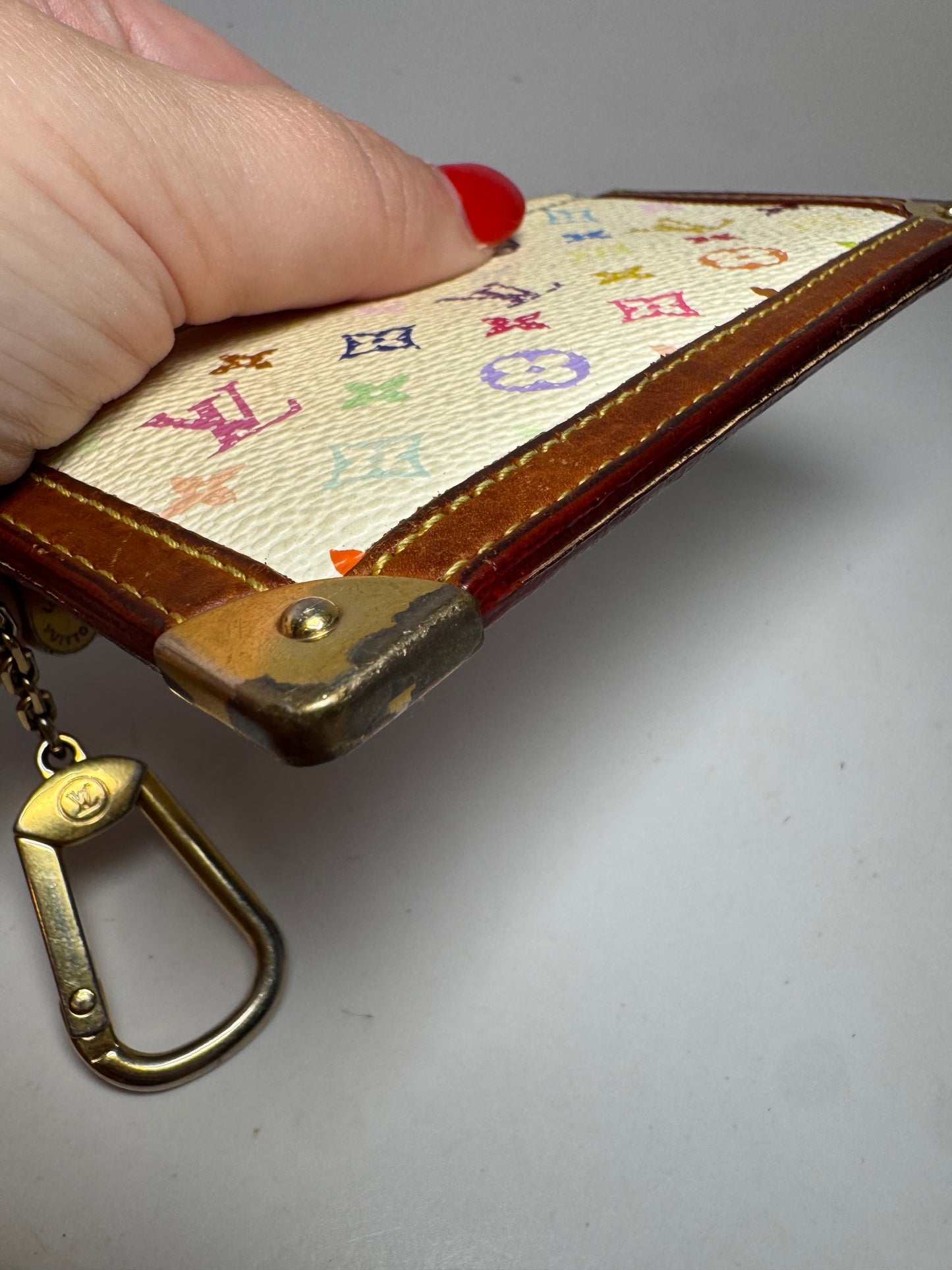 Louis Vuitton Multicolor Key Cles/Key Pouch