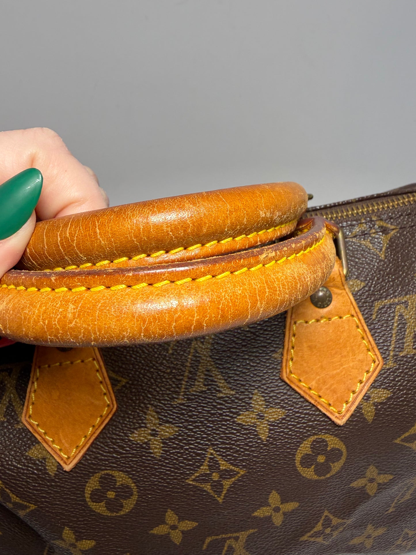 Louis Vuitton Speedy 25 Monogram June 1994 - Vintage