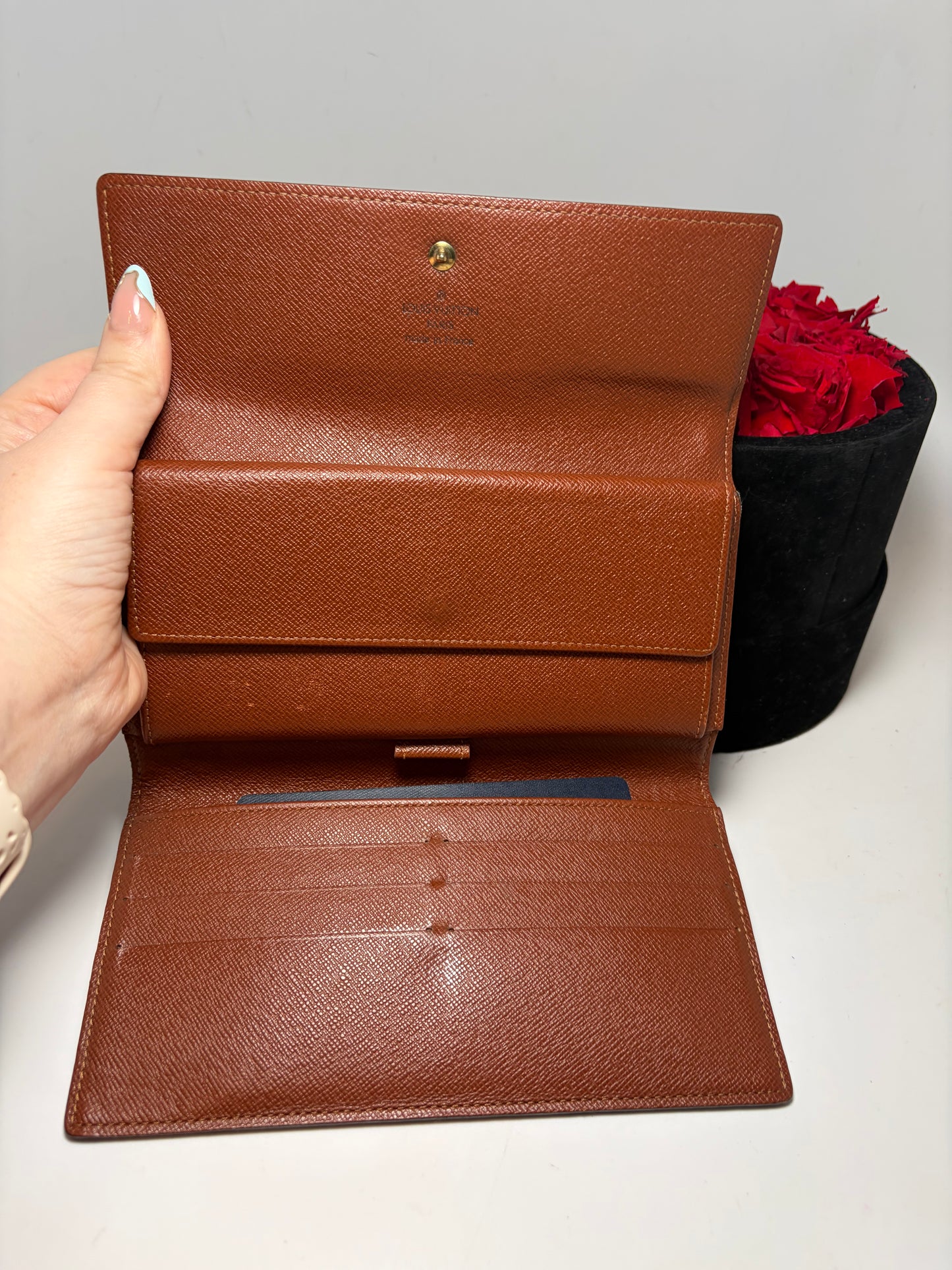 Louis Vuitton Monogram Porte Tressor Trifold Wallet
