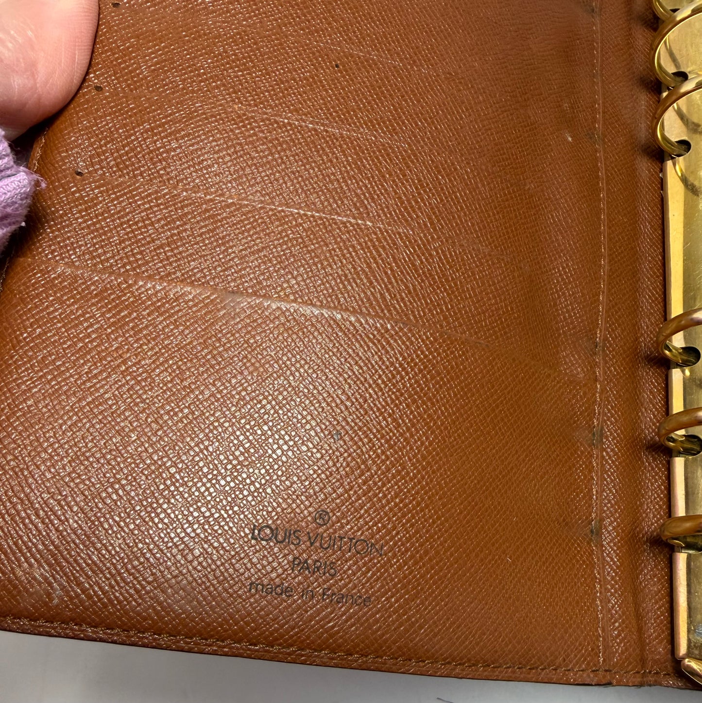 Louis Vuitton Agenda MM Monogram