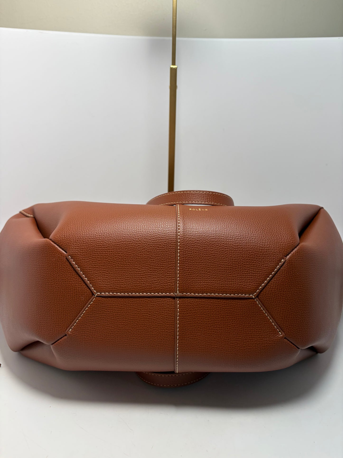 Polène Cyme in Textured Cognac