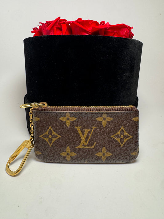 Louis Vuitton Key Cles Key Pouch Monogram Card Case | Made in Spain
