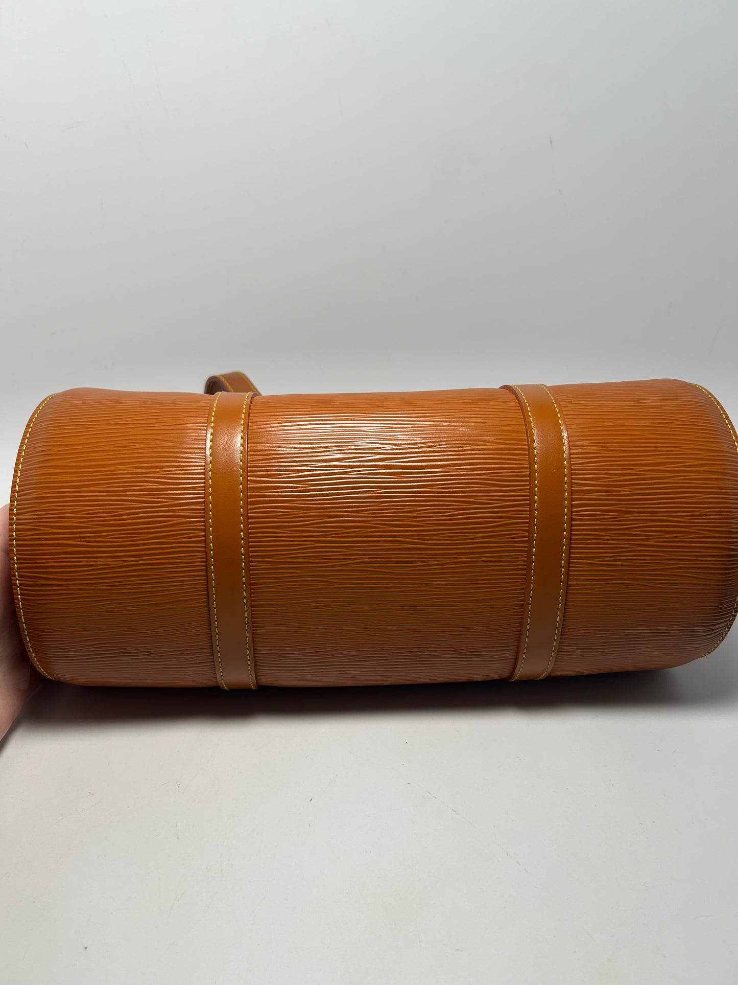 Louis Vuitton Soufflot Bag Epi Leather Barrel Bag