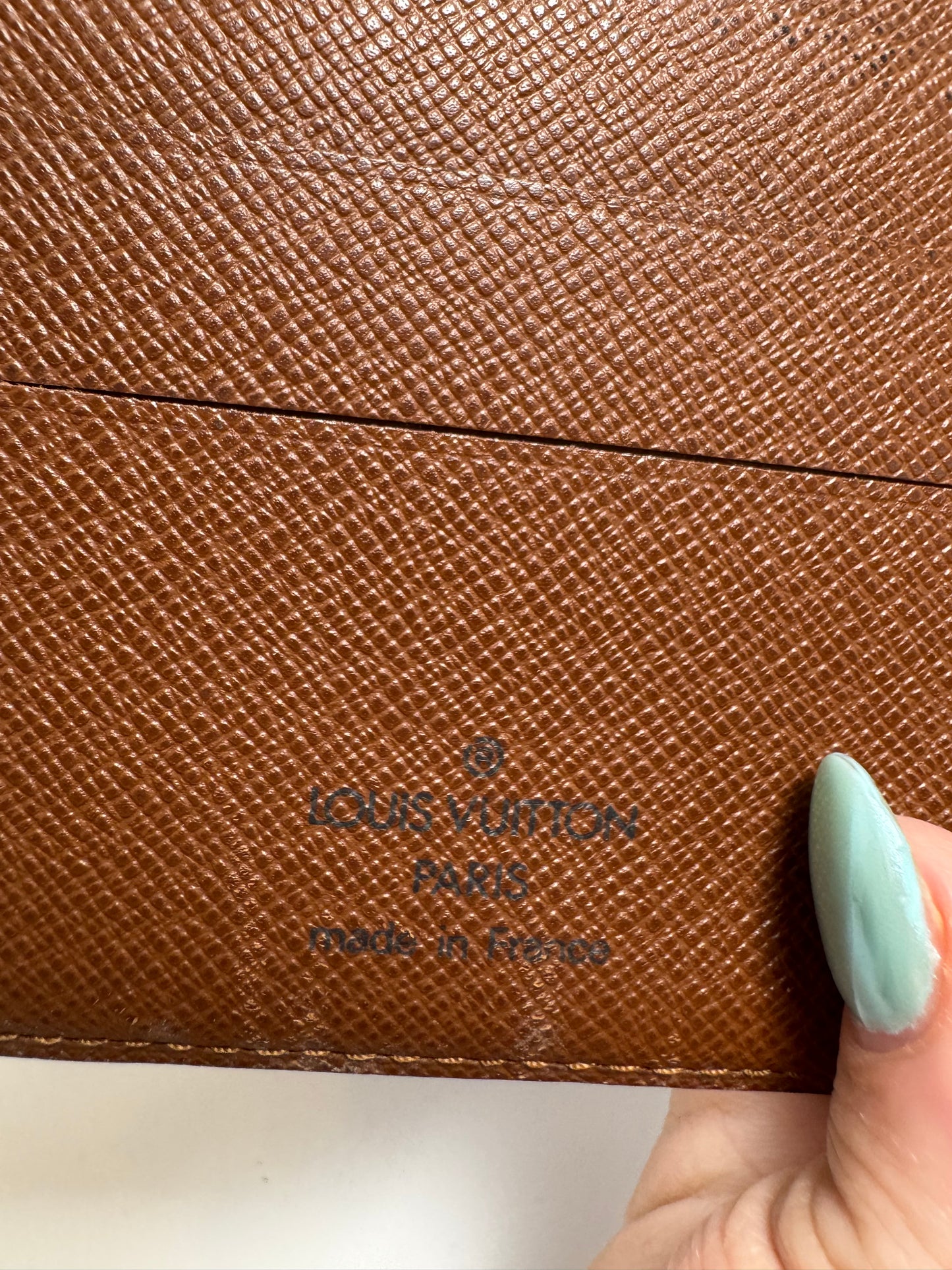 Louis Vuitton Porte Papier Passport Wallet Monogram