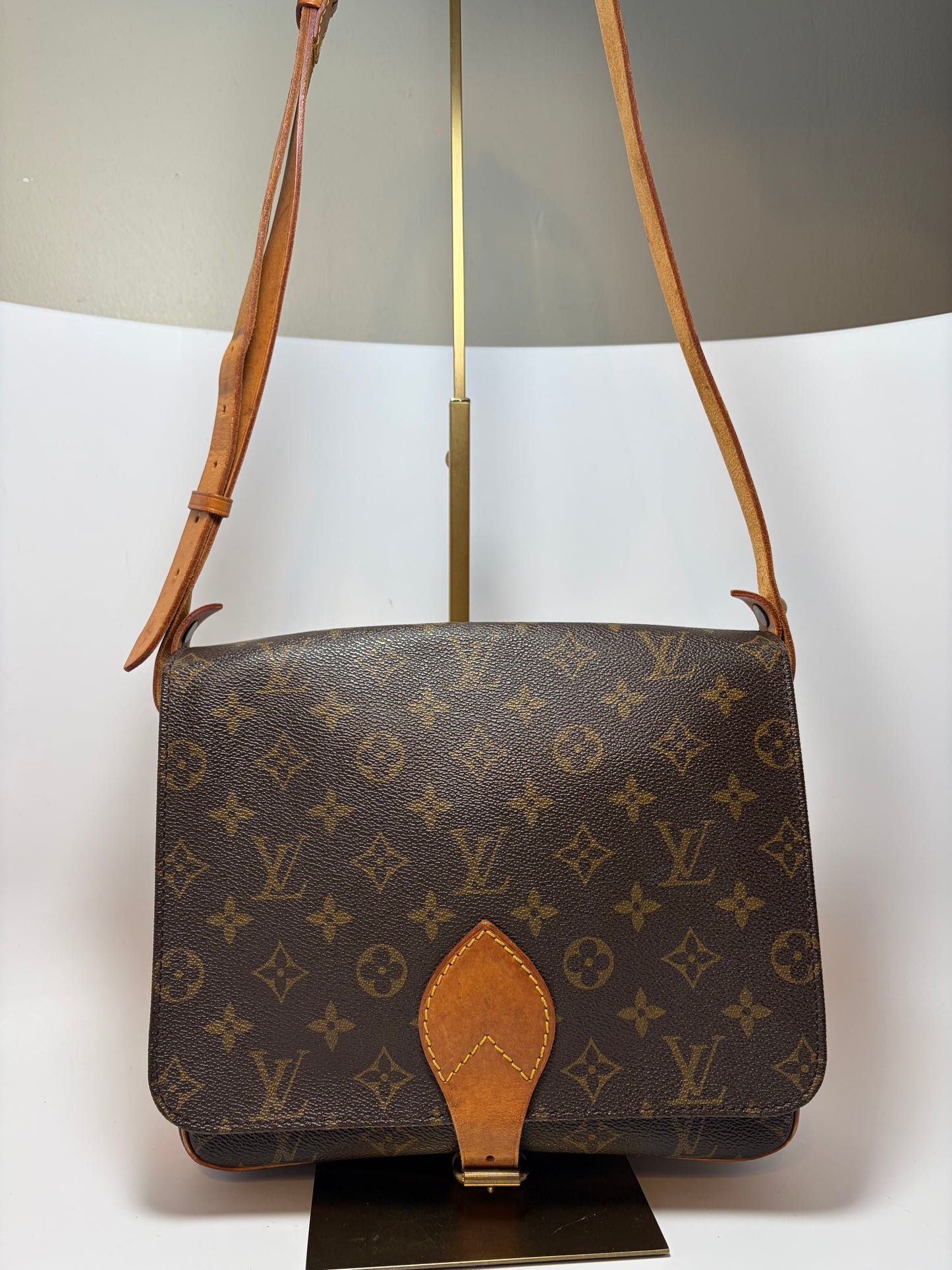 Louis Vuitton Cartouchière GM Monogram Crossbody/Shoulder Bag