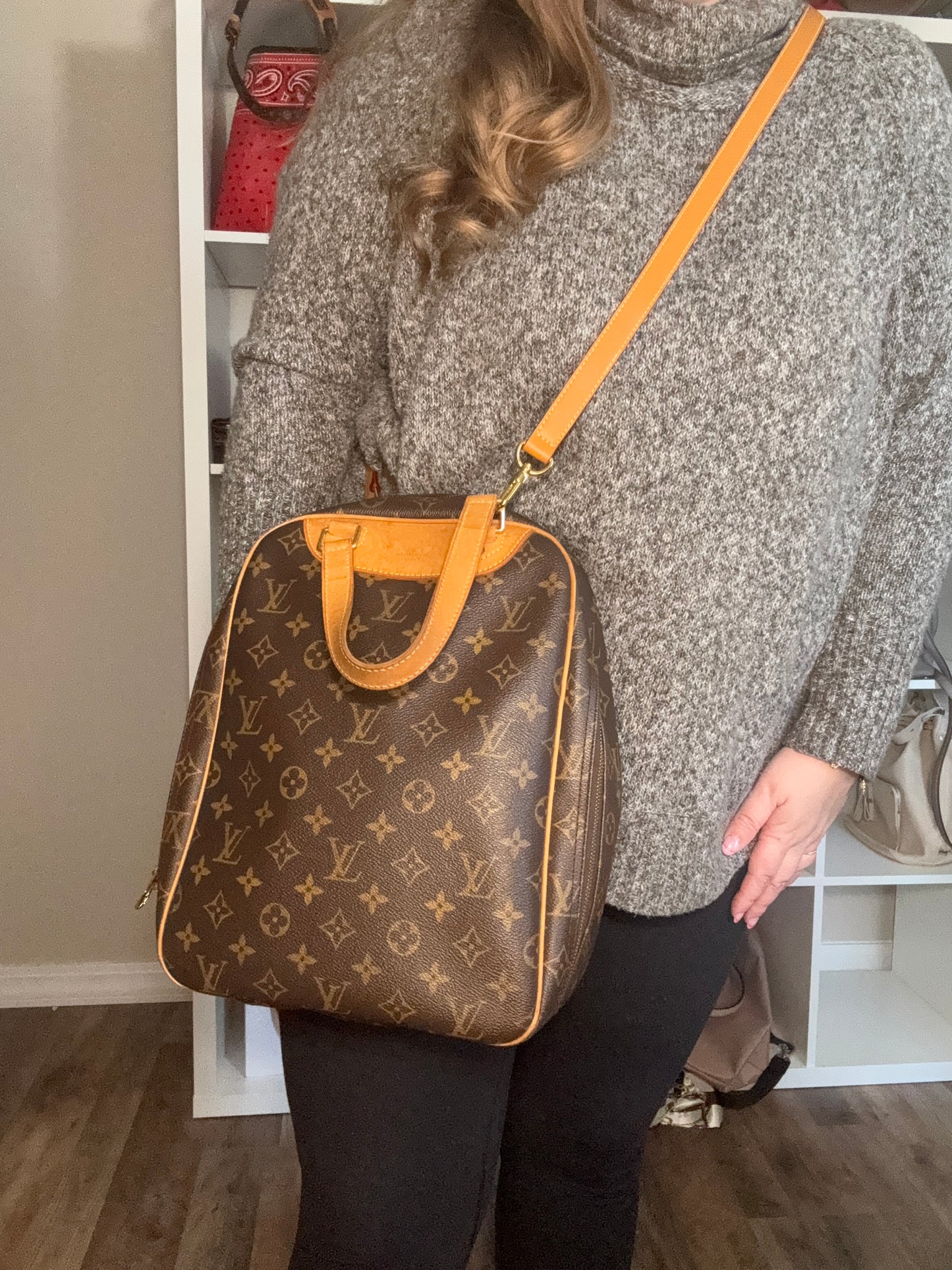 Louis Vuitton Excursion Monogram Travel Bag / Satchel