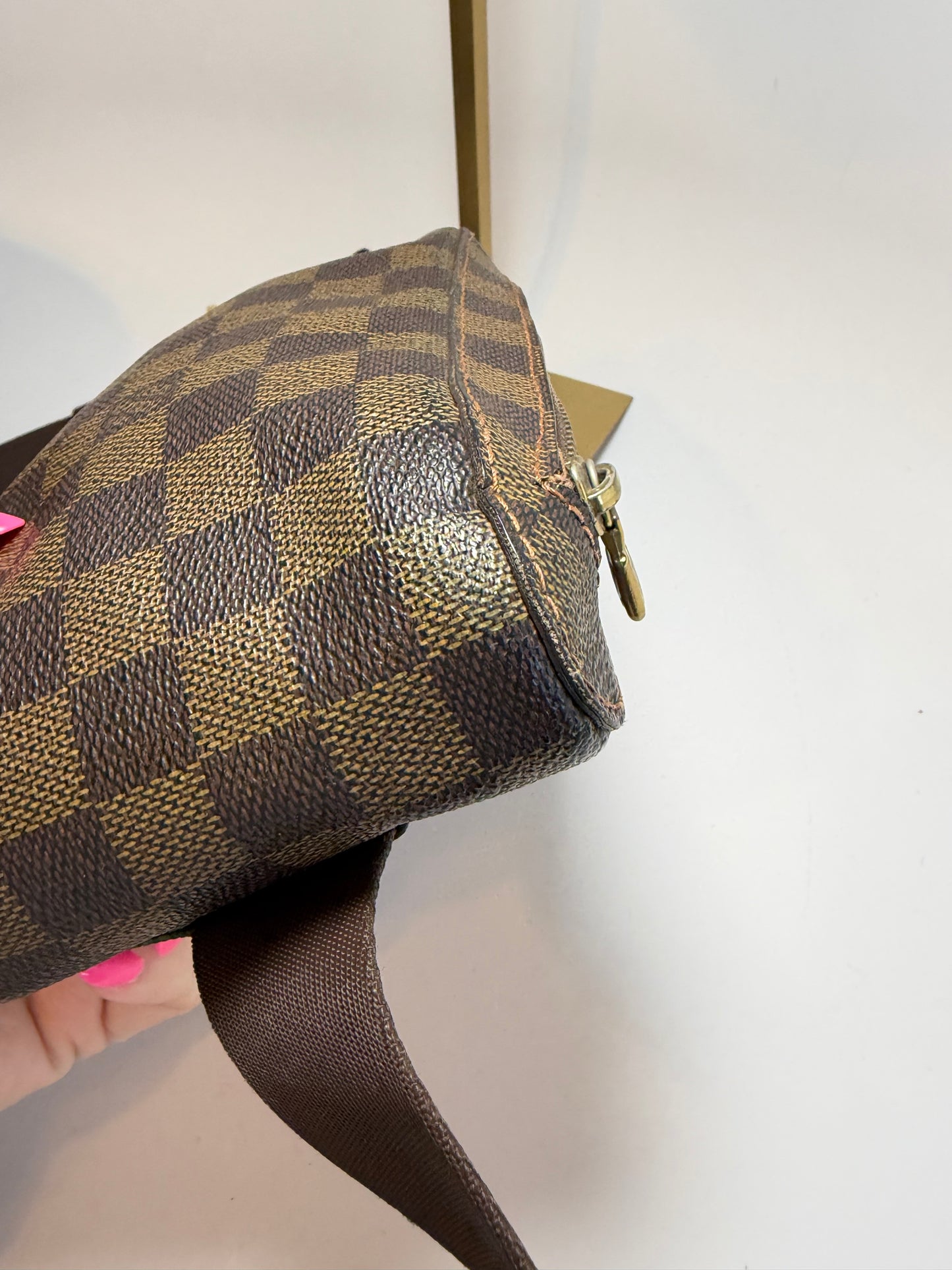 Louis Vuitton Damier Ebene Geronimo Bum Bag
