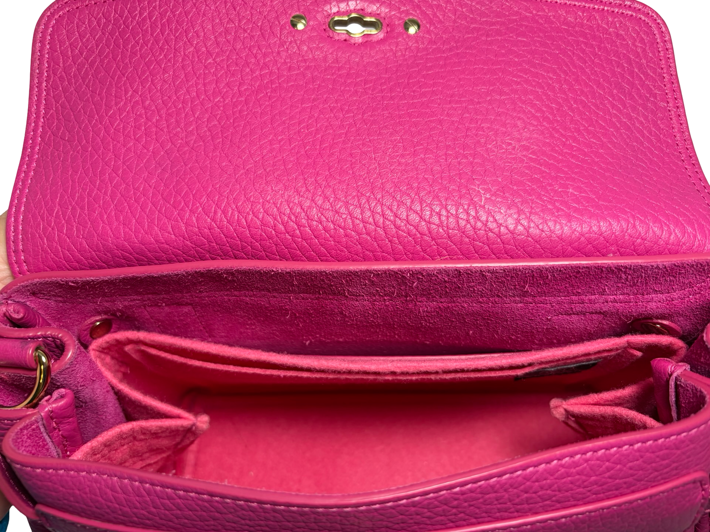 Mulberry Mini Alexa Hot Pink Leather