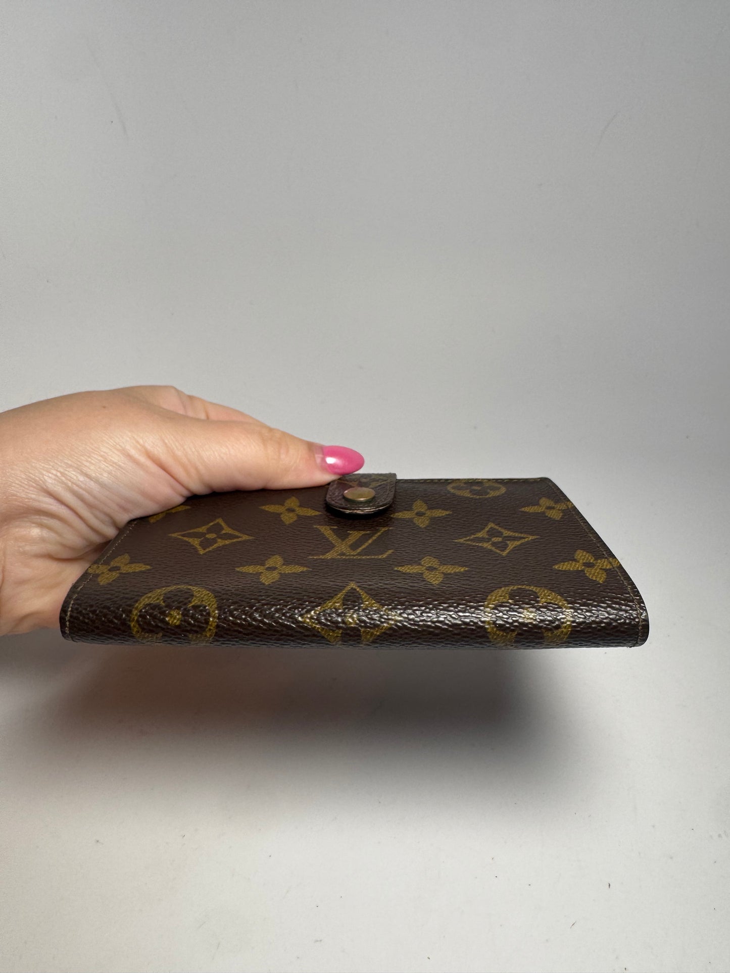 Louis Vuitton French Kiss Lock Monogram Compact Wallet