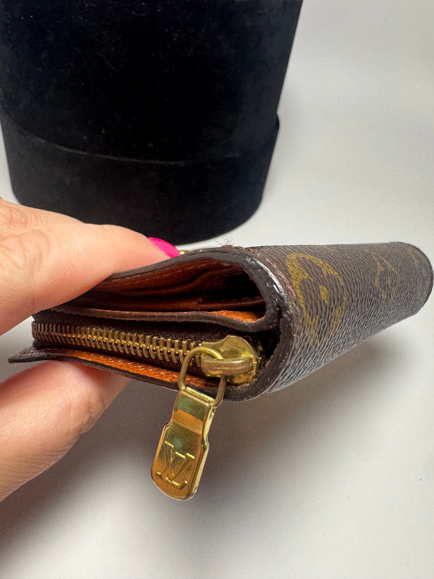 Louis Vuitton Monogram Zippy Compact Wallet