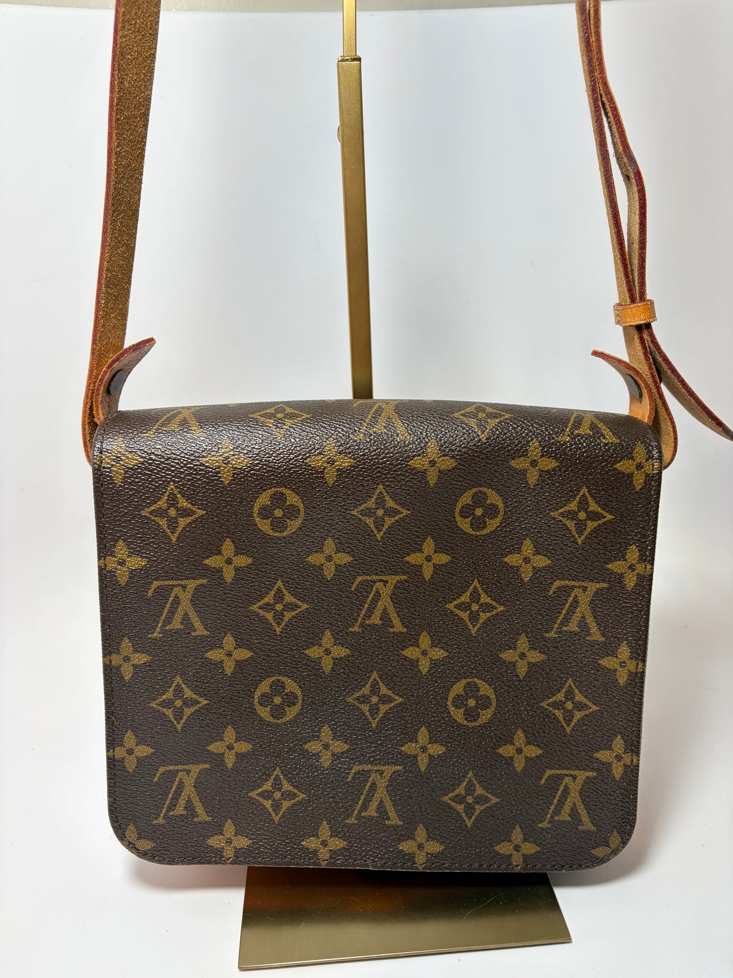 Louis Vuitton Cartouchière MM Monogram Crossbody/Shoulder Bag