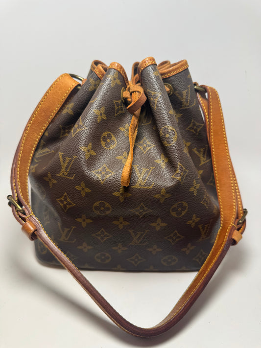 Louis Vuitton Petite Noe Monogram Shoulder Bag