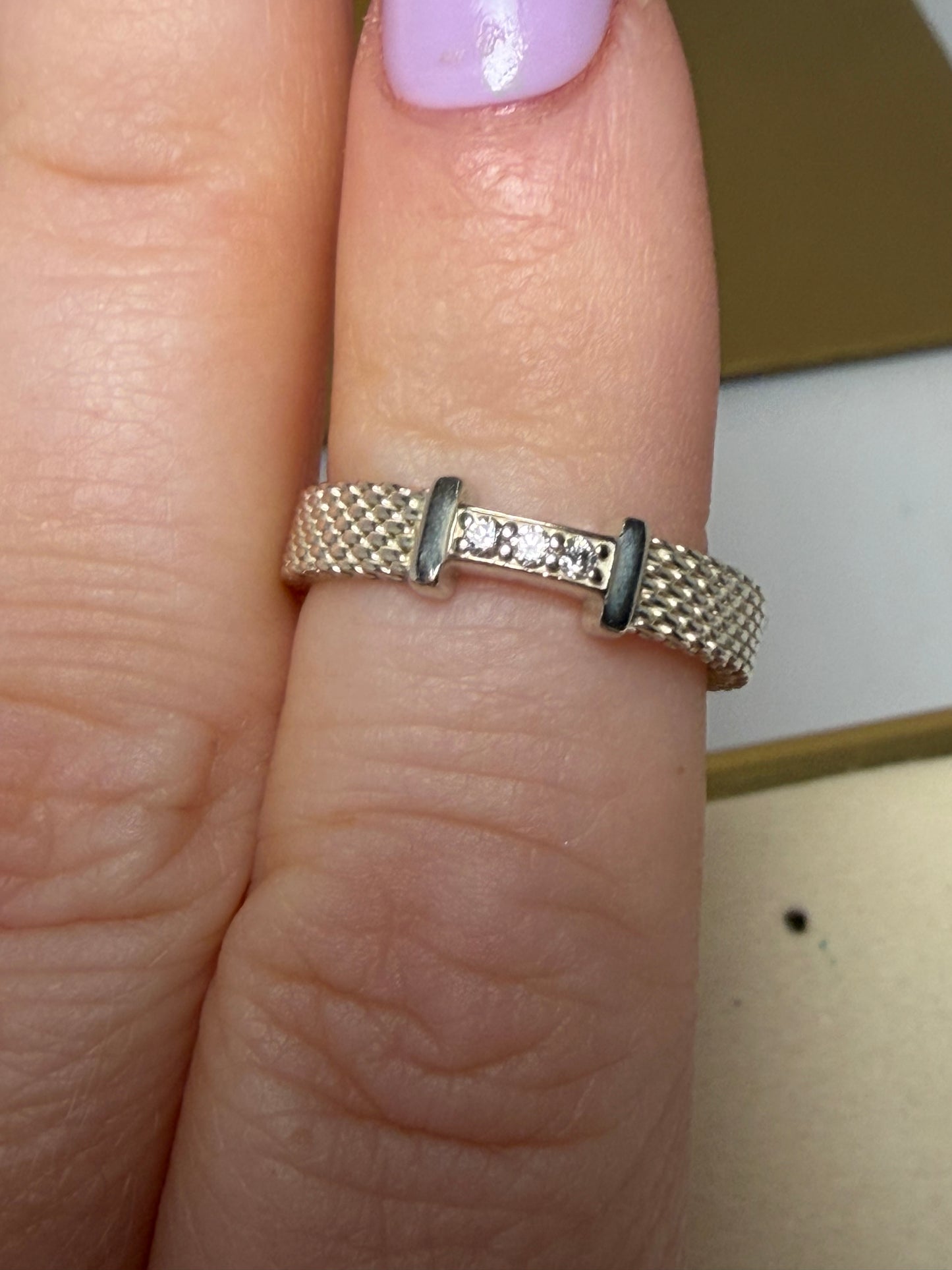 Tiffany & Co Somerset 3 Diamond Ring