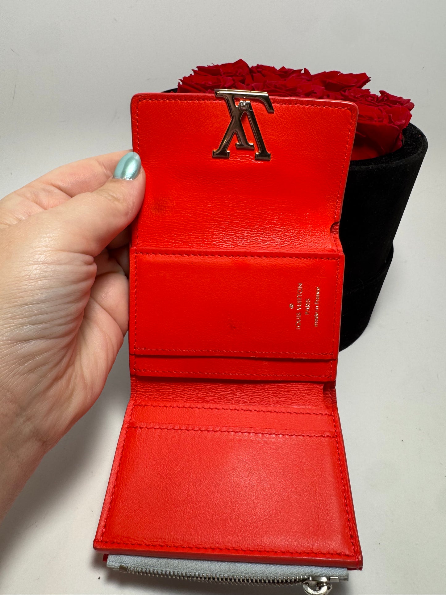 Louis Vuitton Capucines XS Leather Wallet