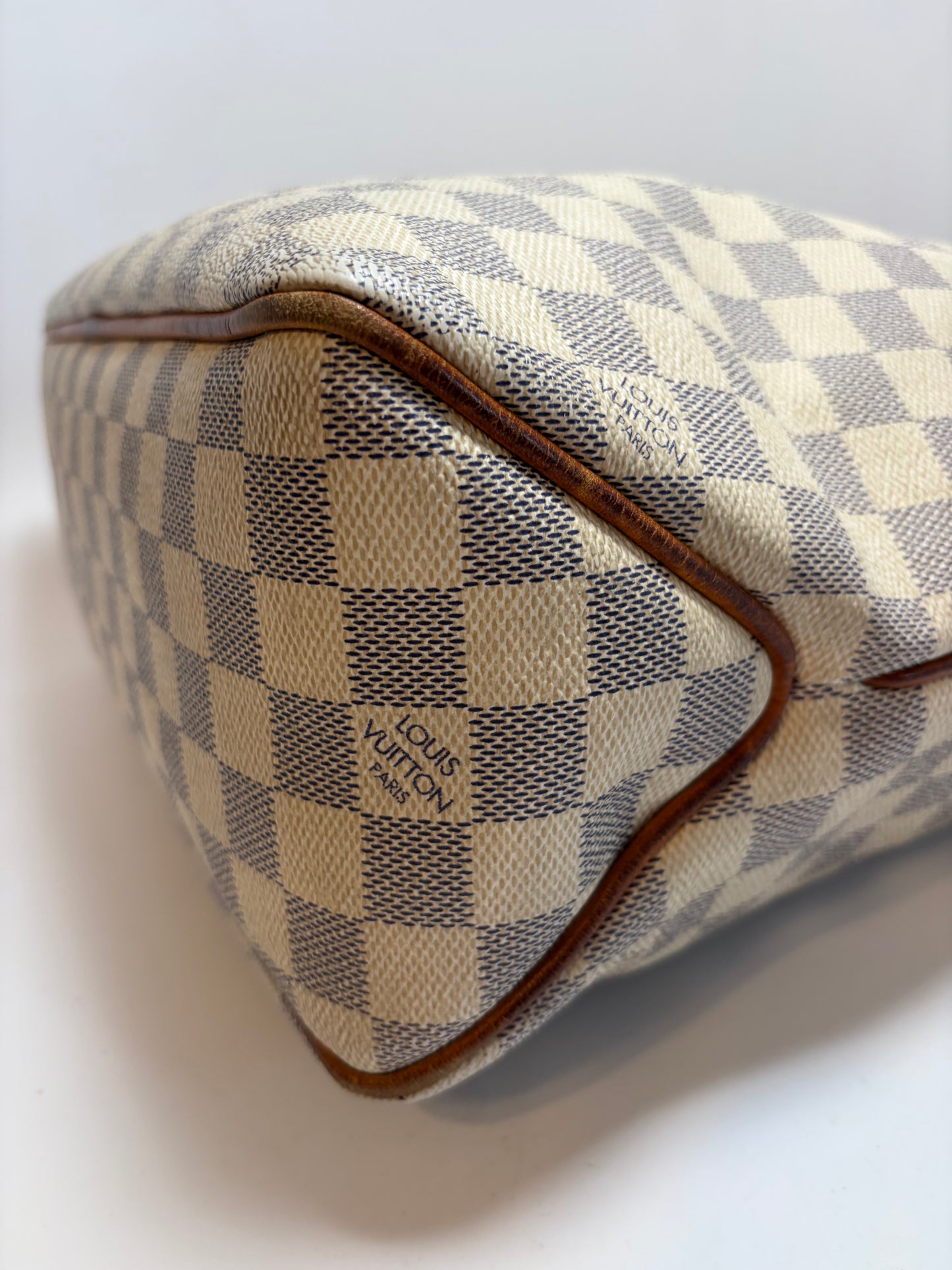 Louis Vuitton Delightful PM Damier Azur Shoulder Bag w/COA