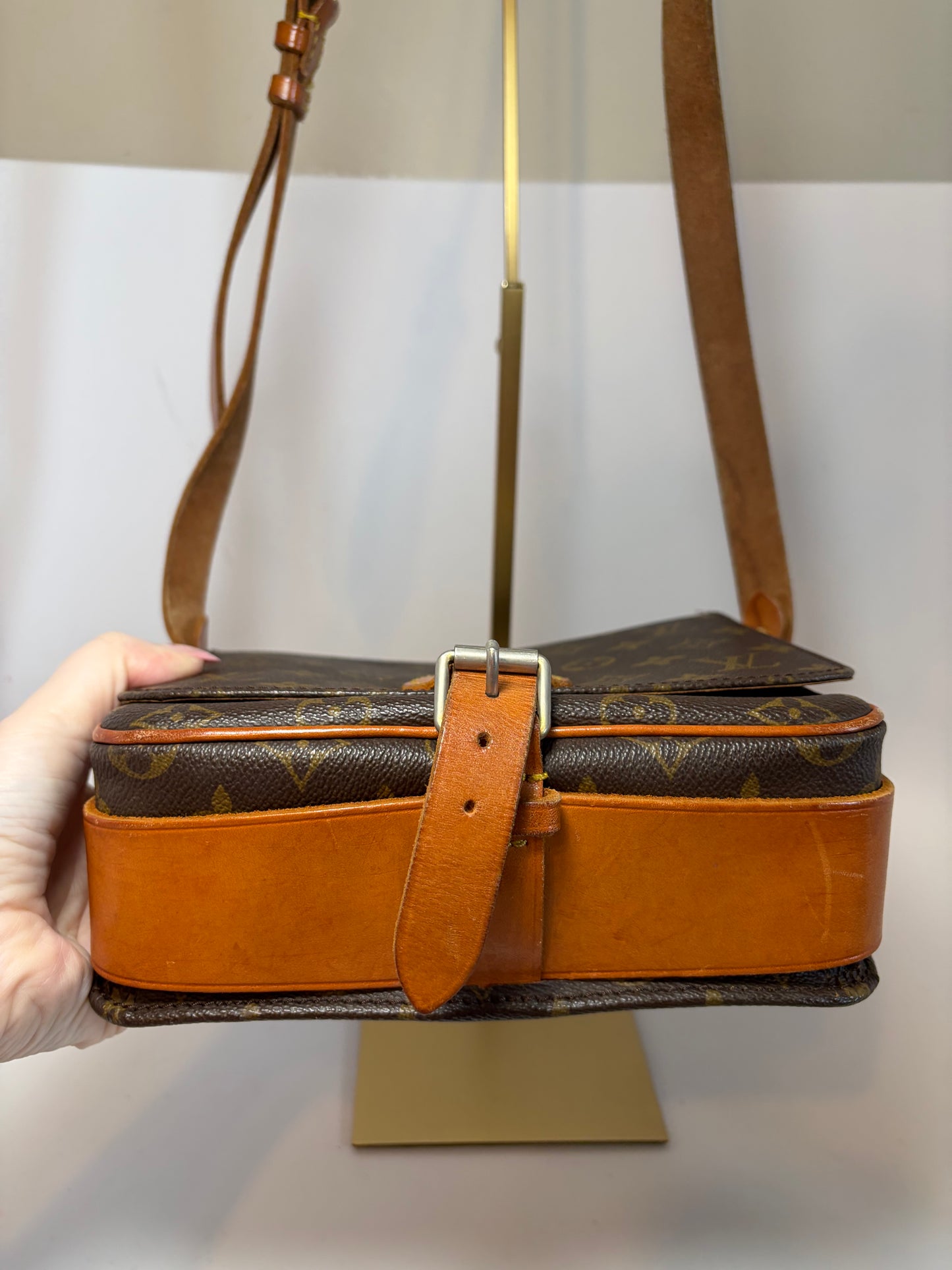 Louis Vuitton Cartouchière MM Monogram Crossbody