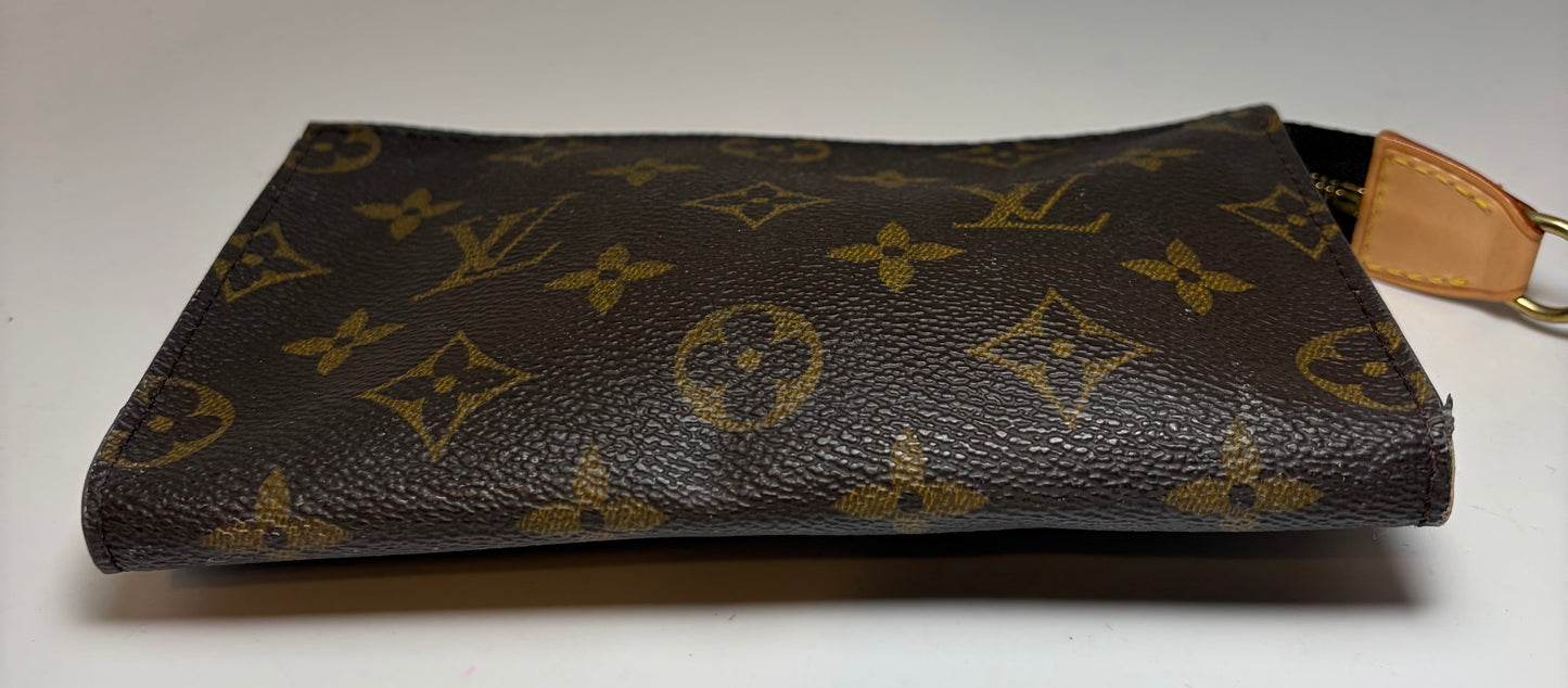 Louis Vuitton Bucket PM Monogram Toiletry Pouch, Made in France October 2000