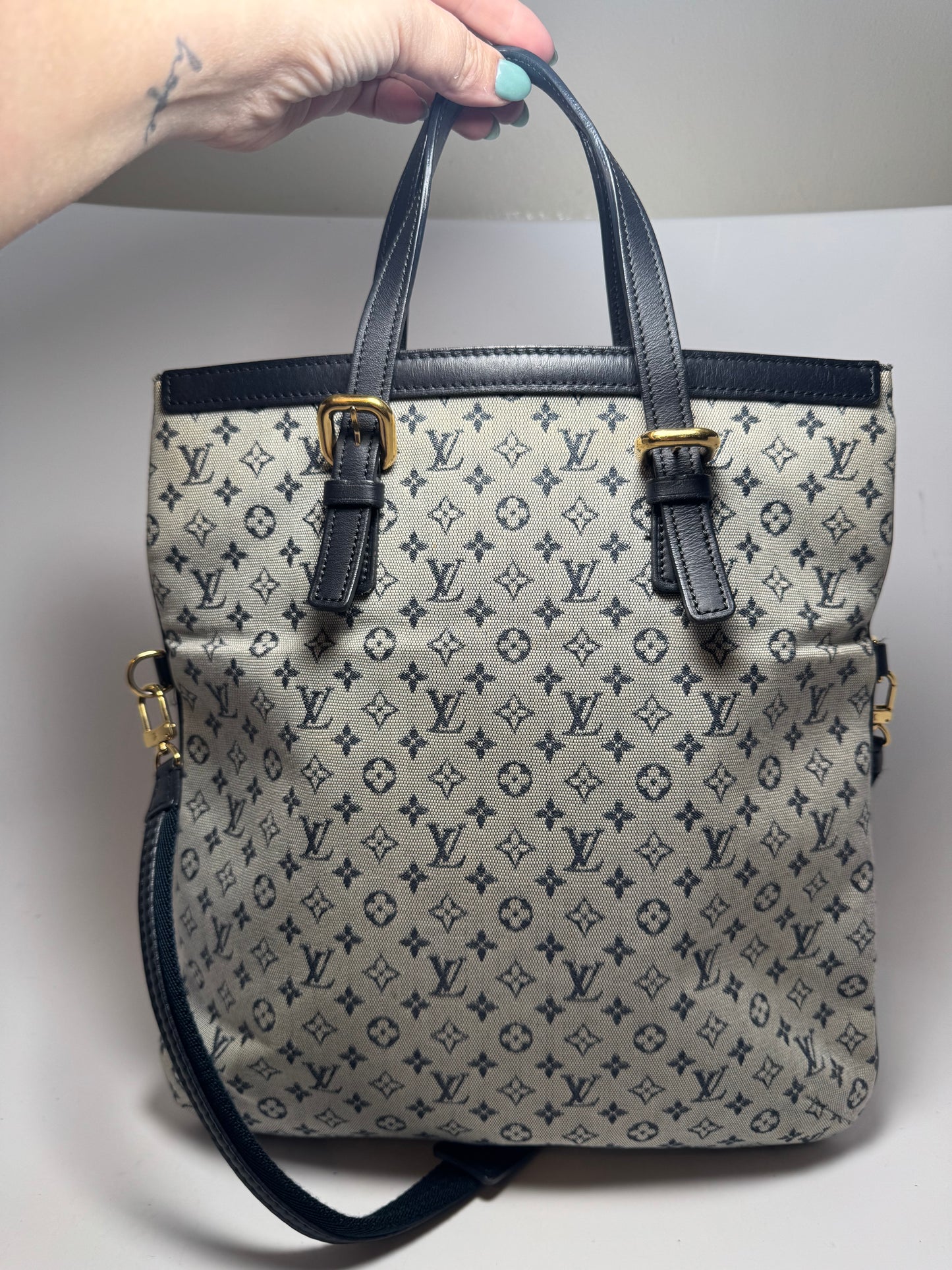 Louis Vuitton Mini Lin Francois Monogram Tote/Shoulder Bag